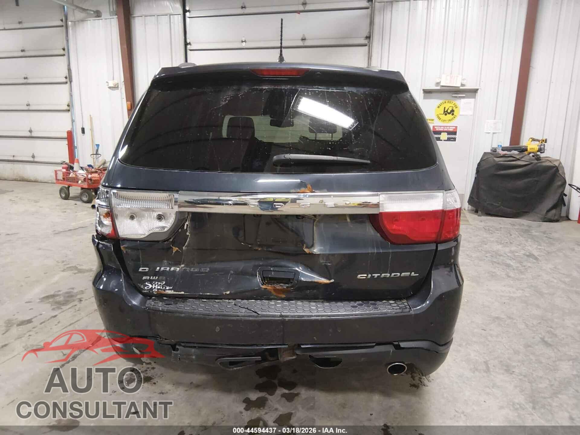 DODGE DURANGO 2013 - 1C4RDJEG4DC596516