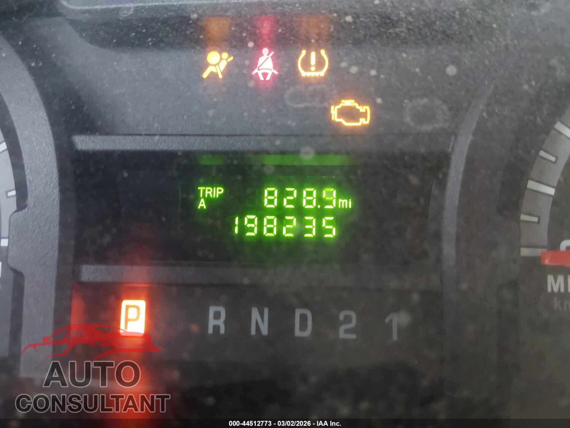 FORD E-150 2012 - 1FTNE1EW7CDB10017