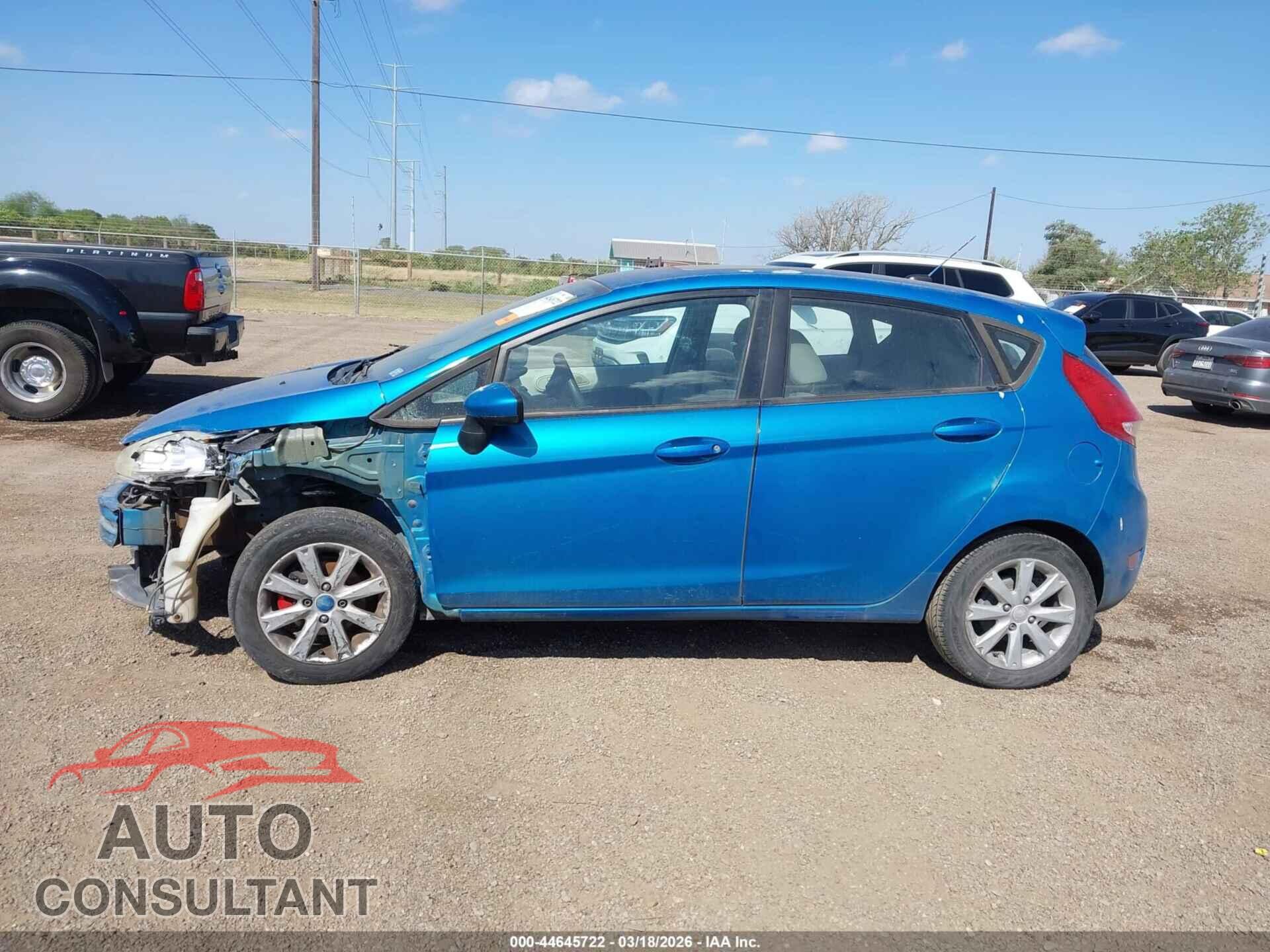FORD FIESTA 2012 - 3FADP4EJ5CM199057