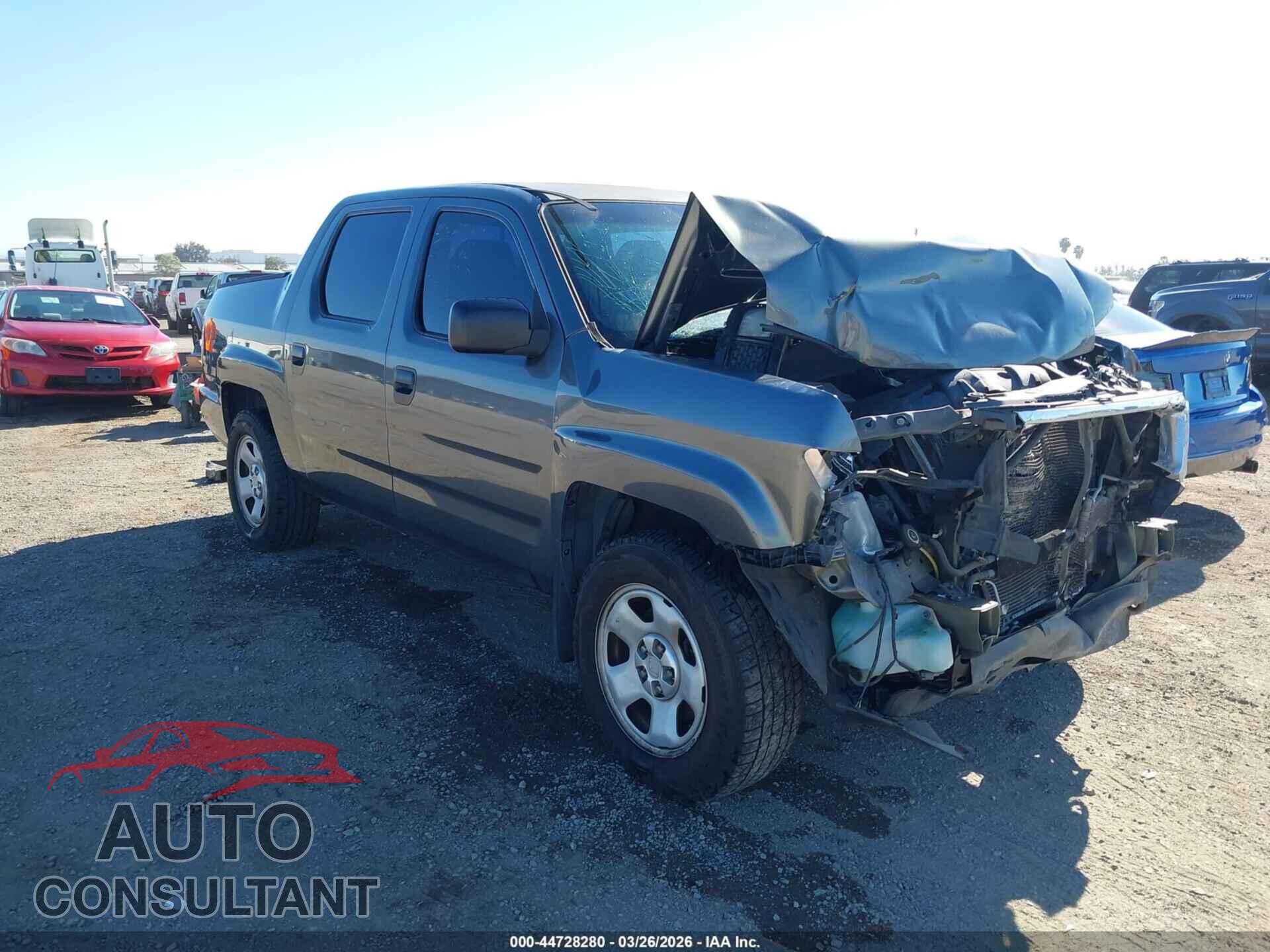 HONDA RIDGELINE 2011 - 5FPYK1F2XBB003009