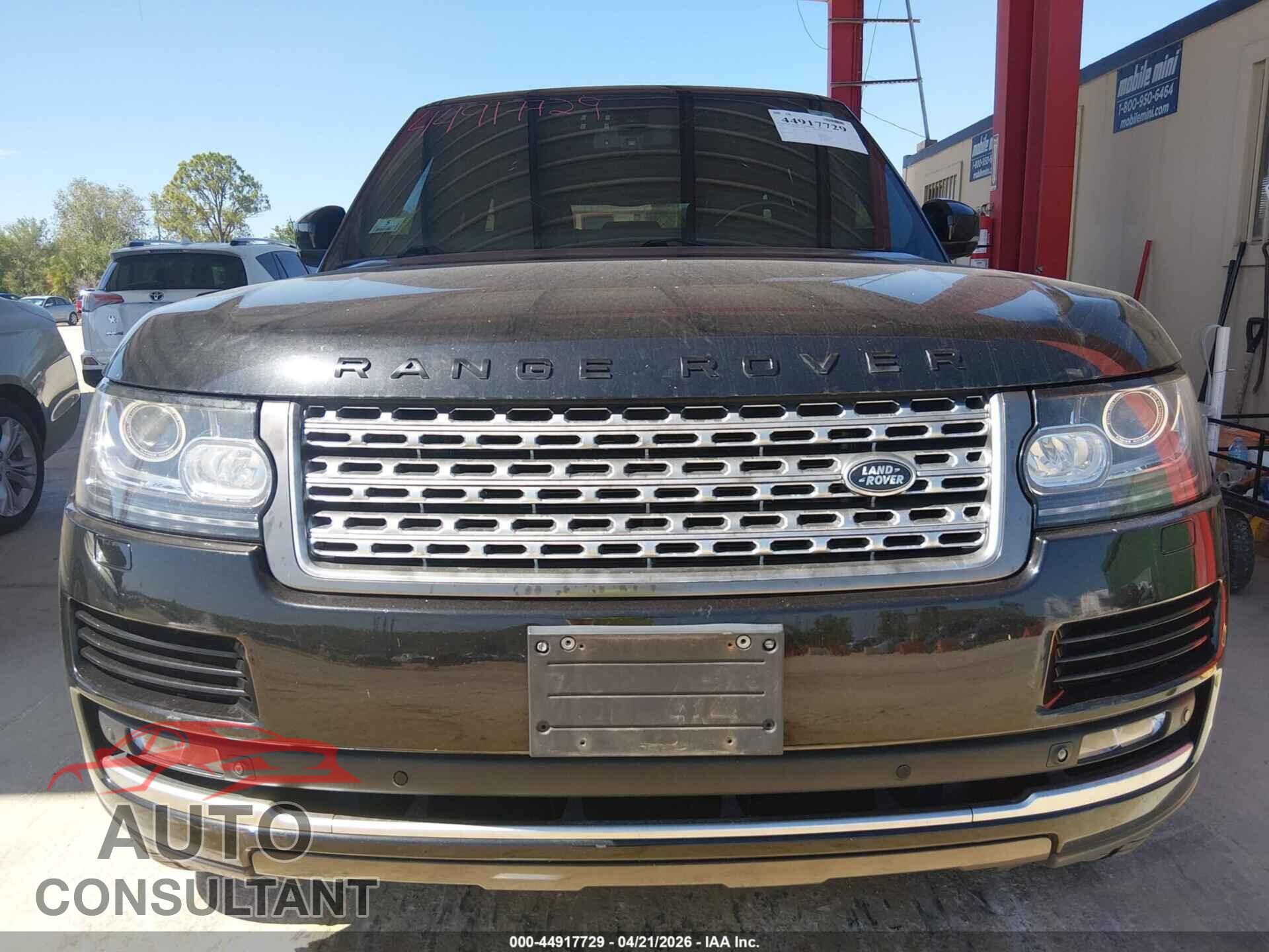 LAND ROVER RANGE ROVER 2013 - SALGS2EF8DA112409