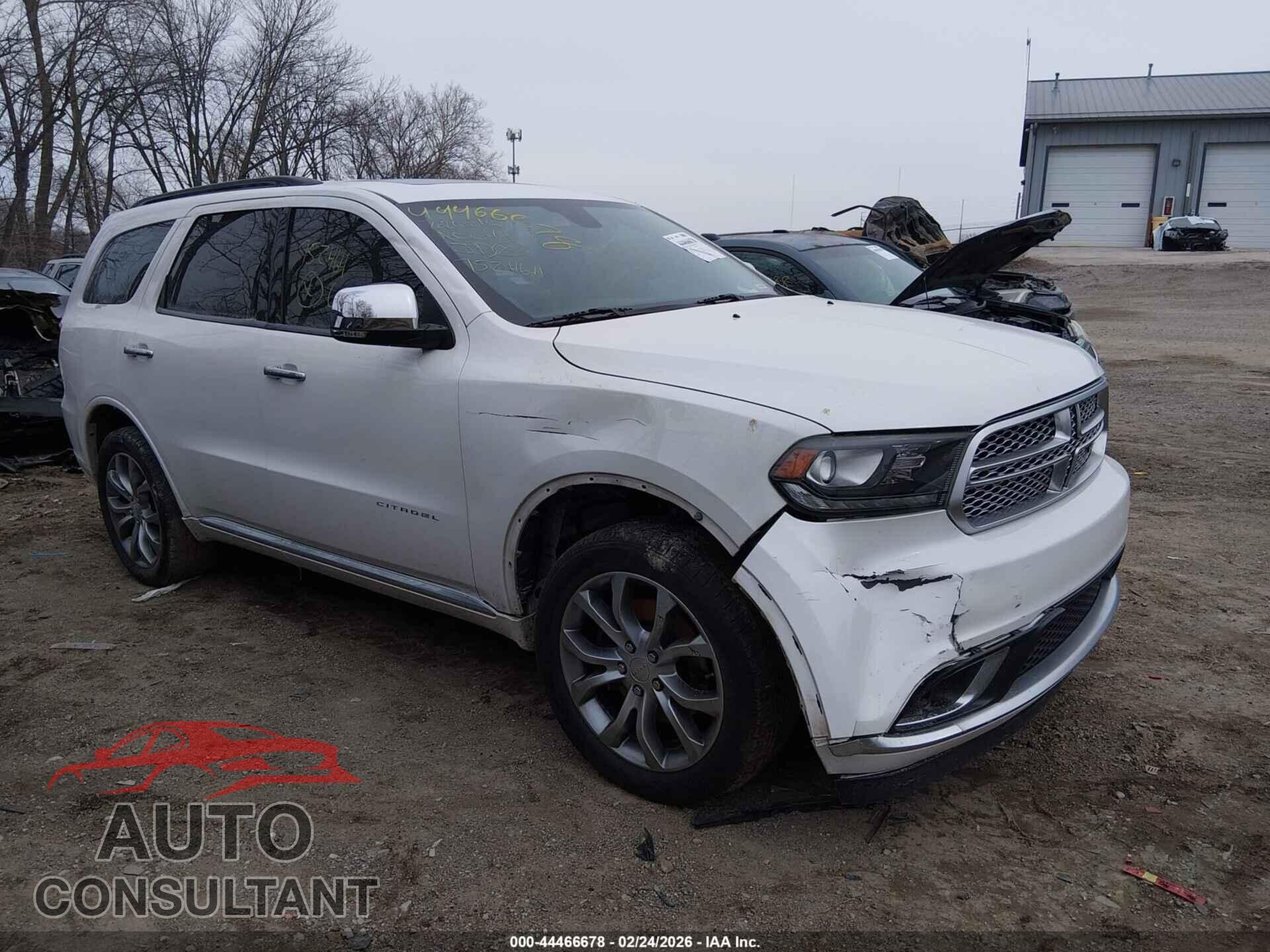 DODGE DURANGO 2017 - 1C4SDJET8HC752464