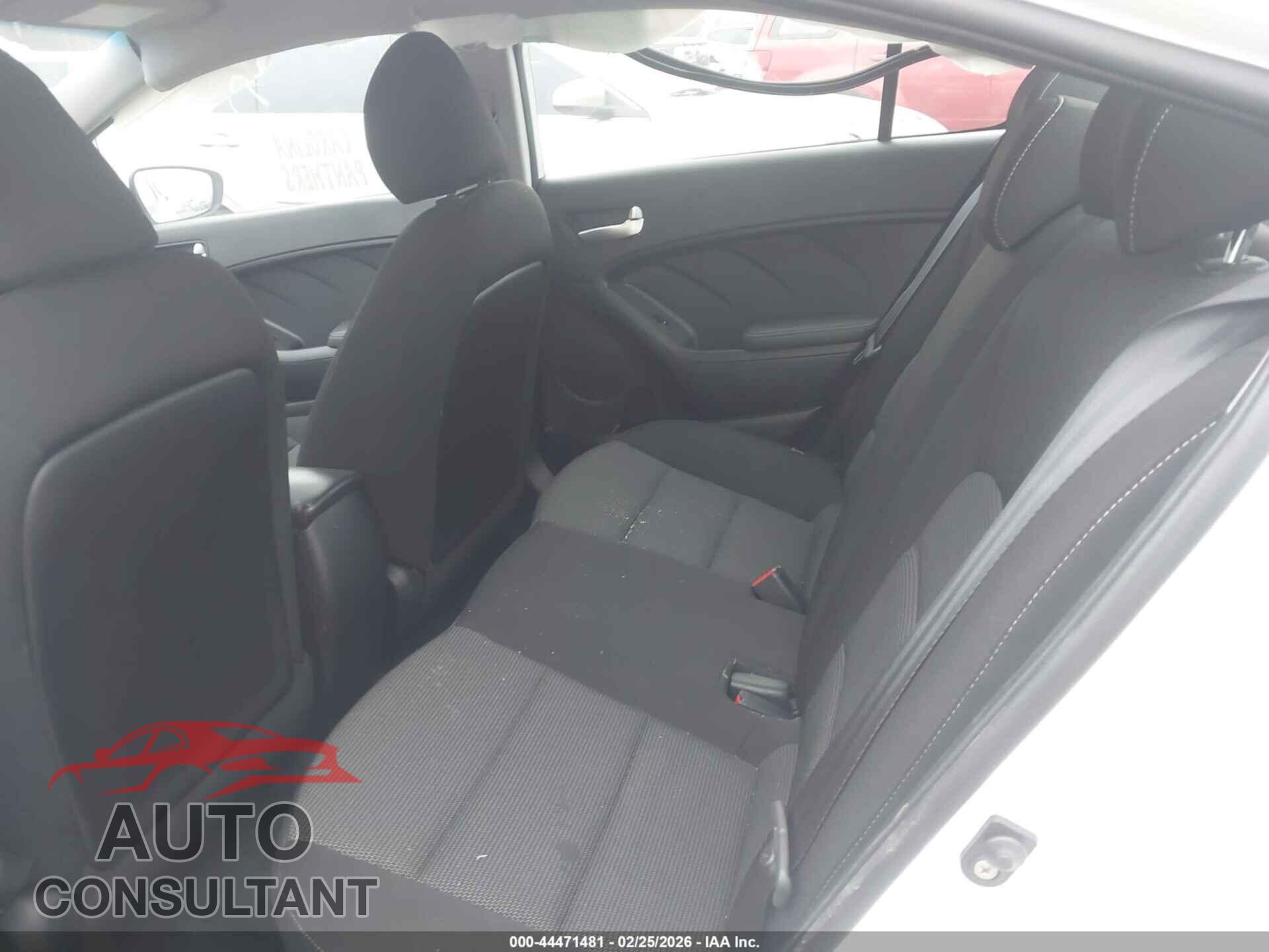 KIA FORTE 2017 - 3KPFK4A76HE069527