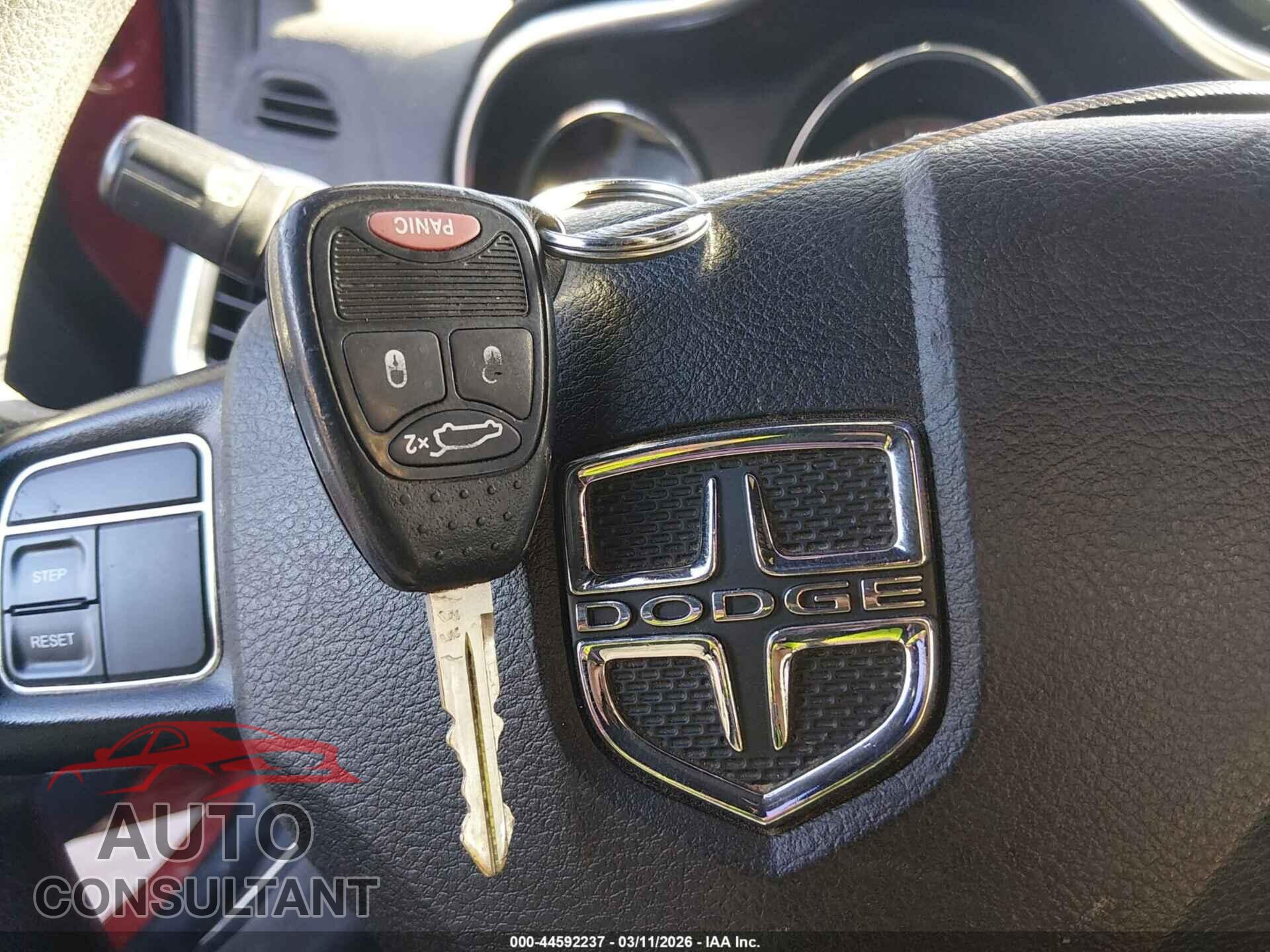 DODGE AVENGER 2013 - 1C3CDZAB7DN766875