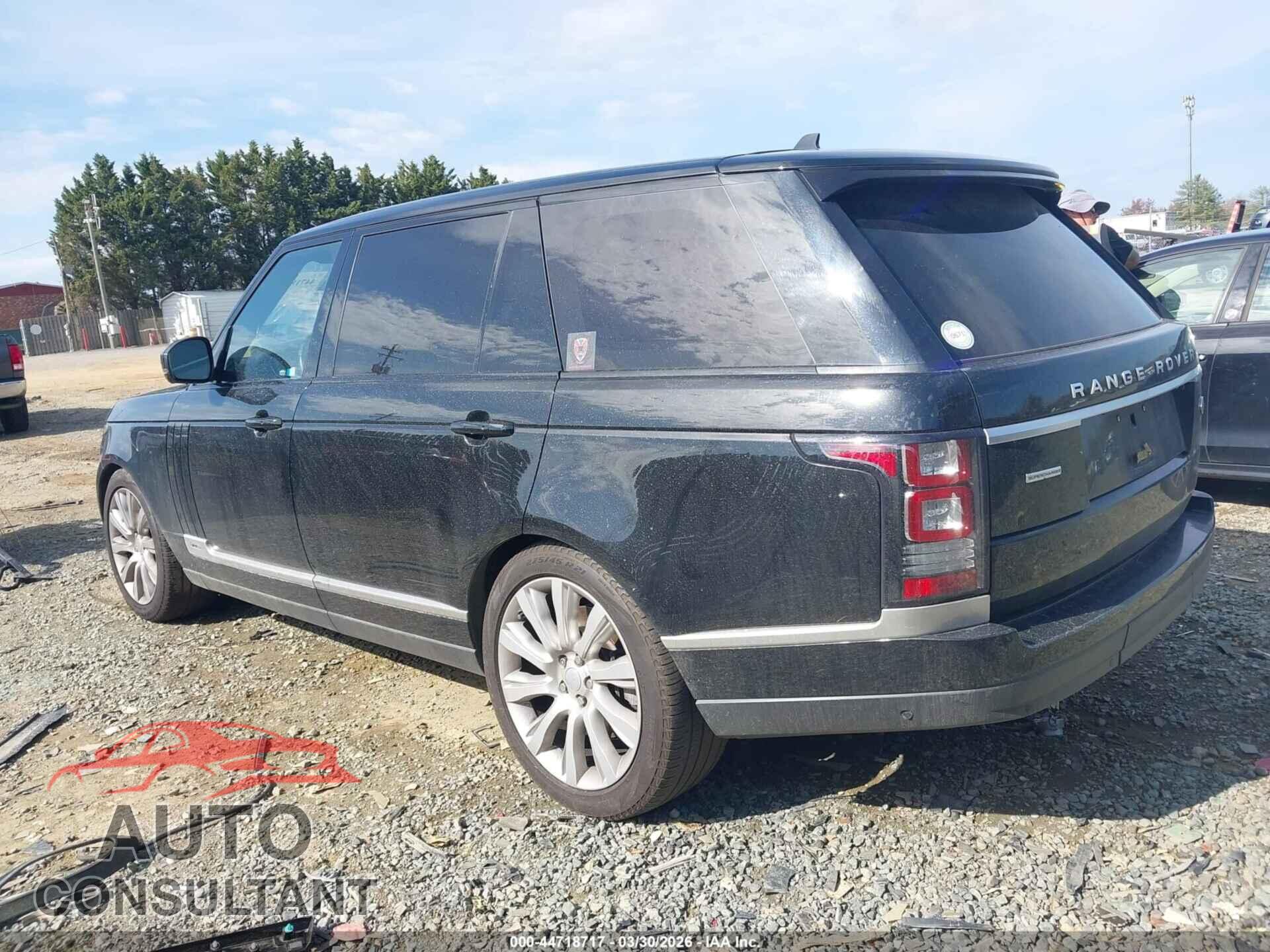 LAND ROVER RANGE ROVER 2016 - SALGS3EF4GA273754