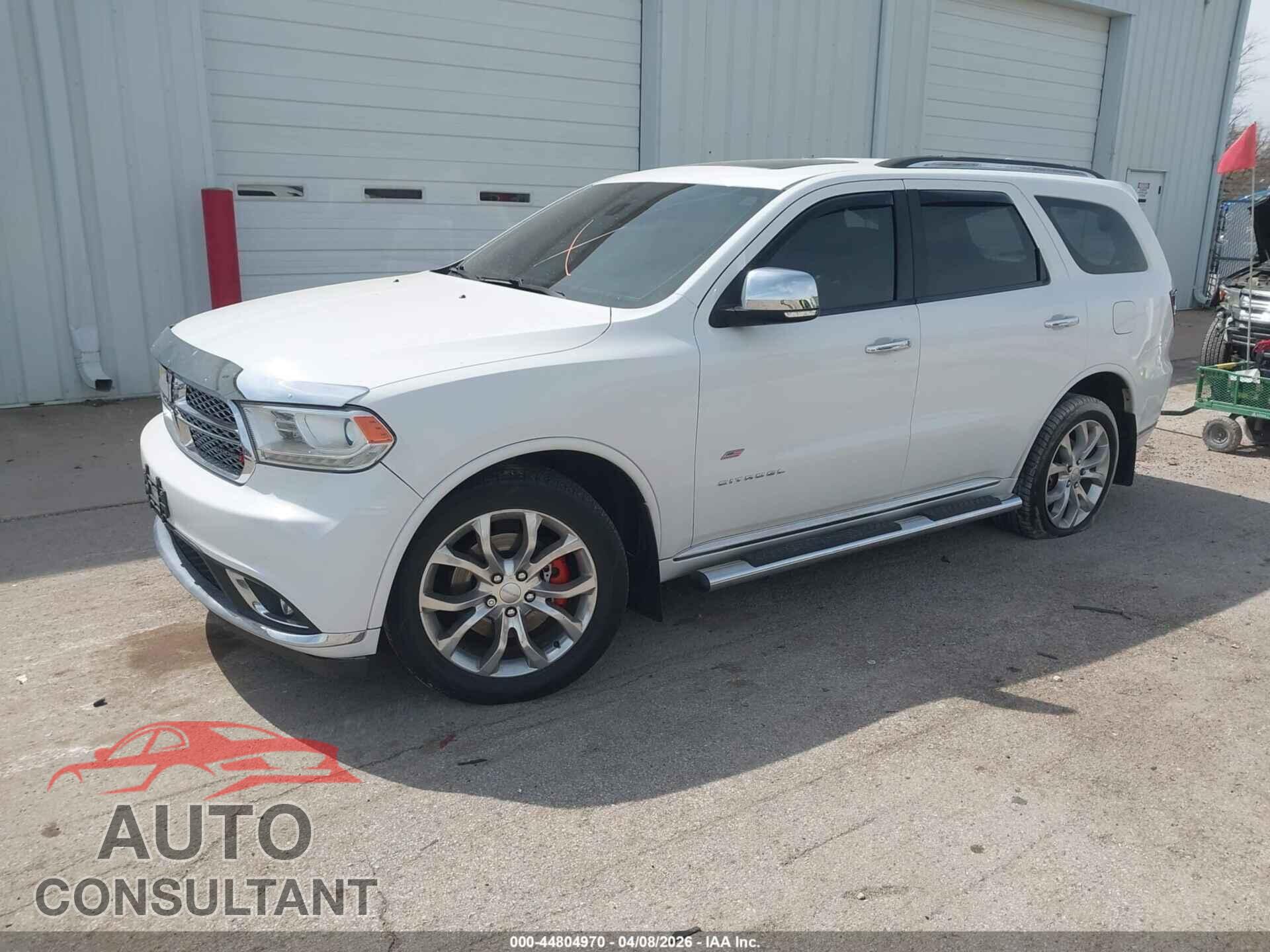 DODGE DURANGO 2017 - 1C4SDJET2HC937772