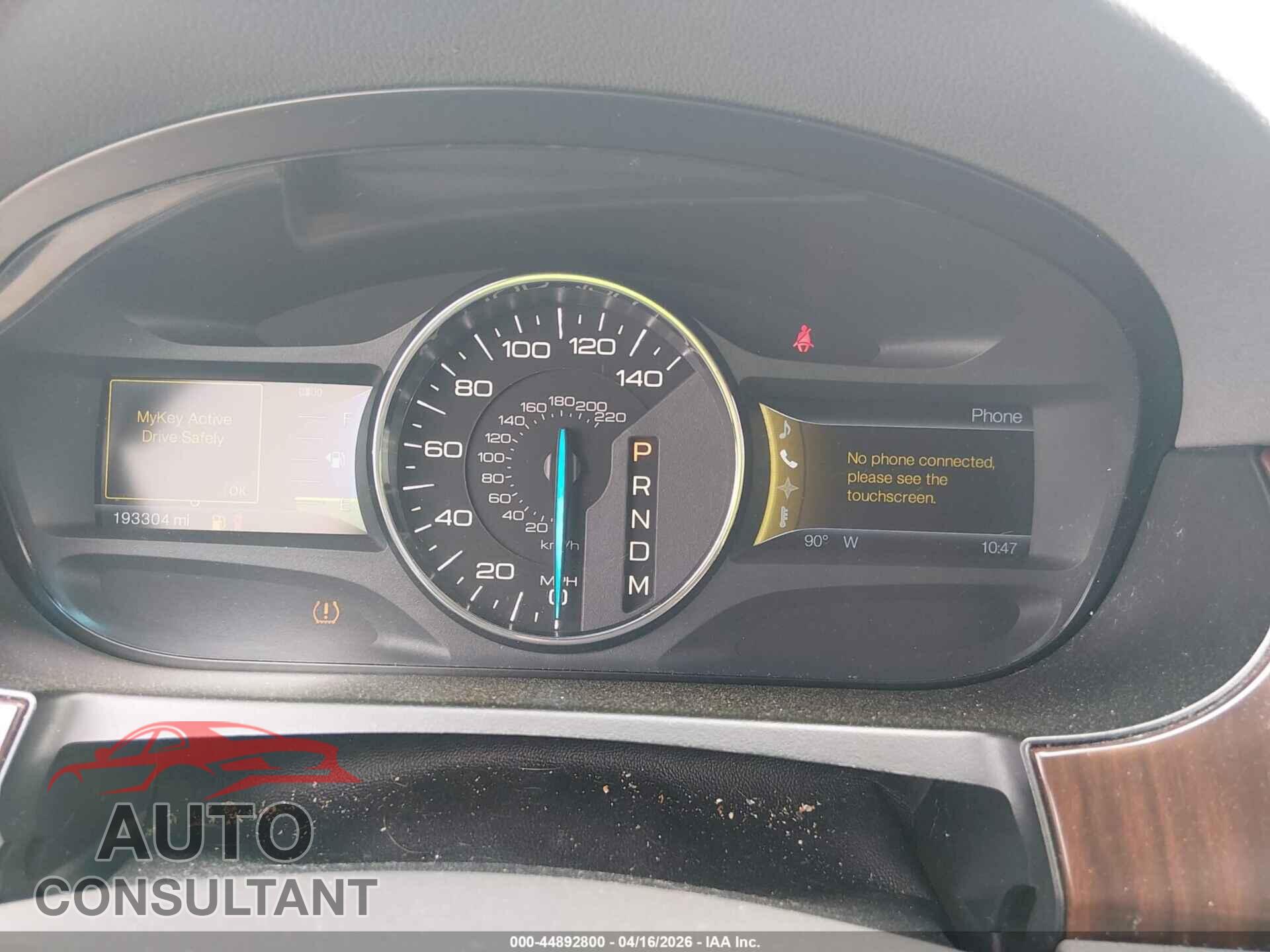 FORD EDGE 2011 - 2FMDK4KC4BBA16645