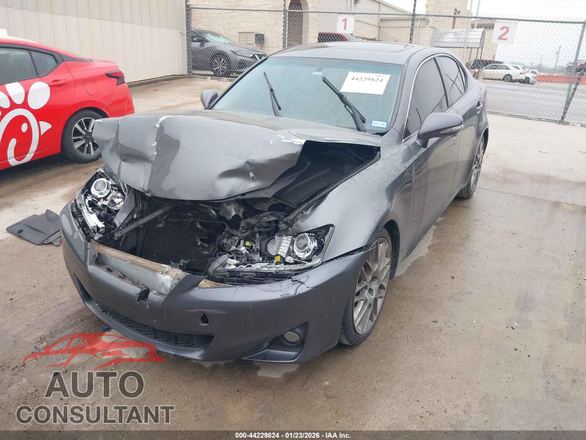 LEXUS IS 250 2012 - JTHBF5C20C5174187