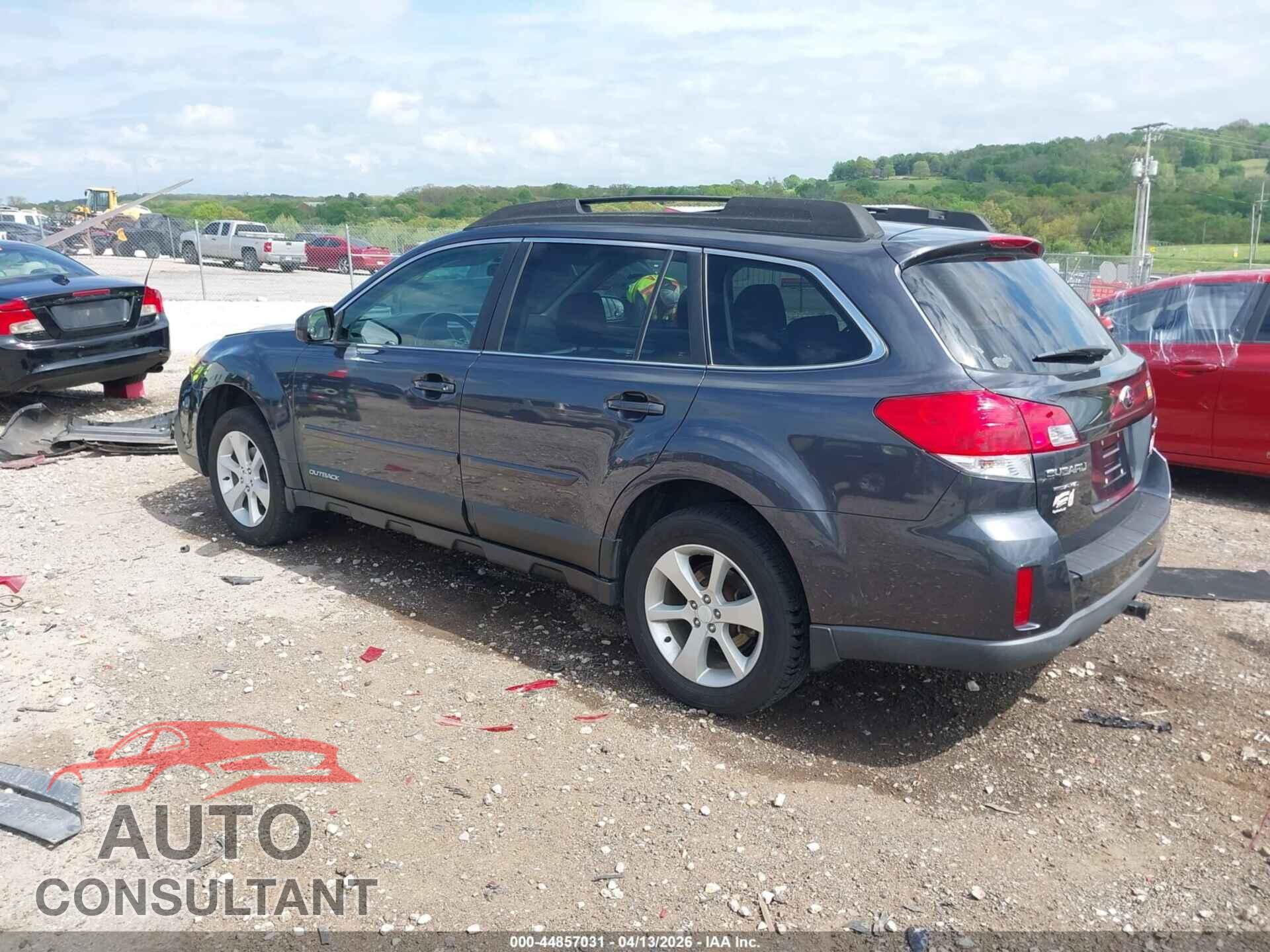 SUBARU OUTBACK 2013 - 4S4BRCBC0D3206376