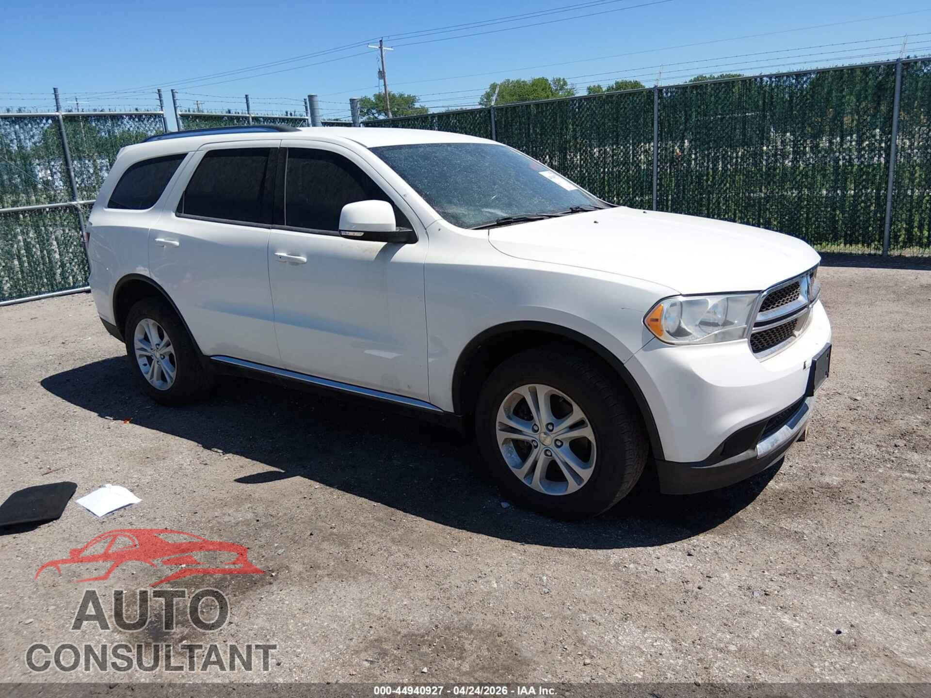 DODGE DURANGO 2012 - 1C4RDHDG4CC275505