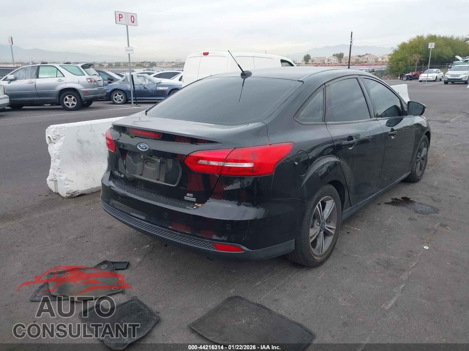 FORD FOCUS 2016 - 1FADP3FE9GL216073
