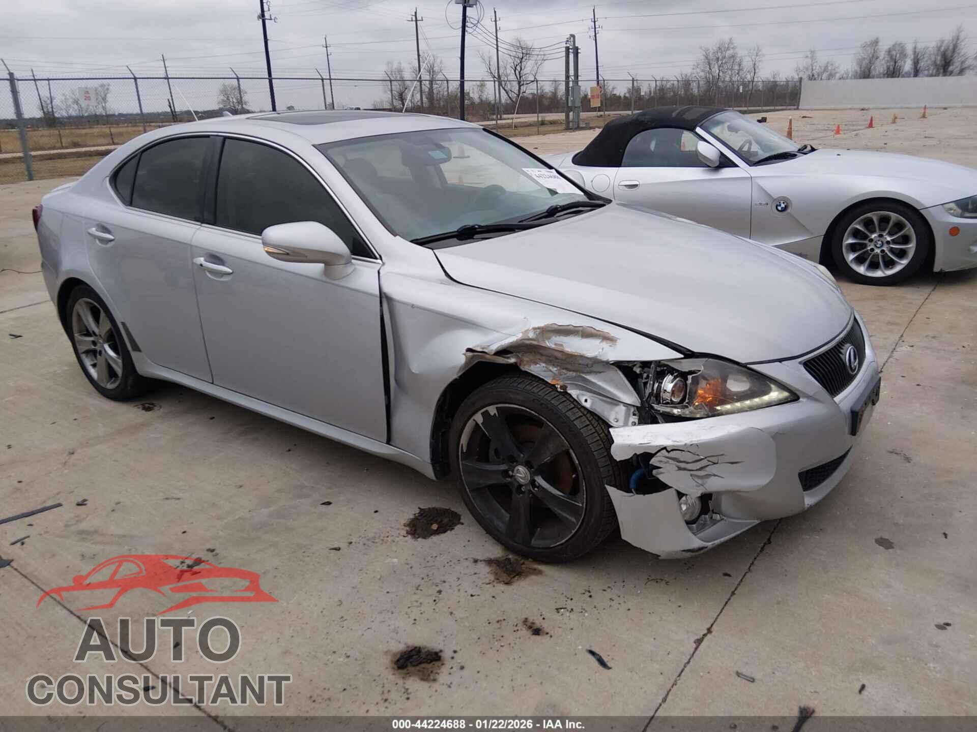 LEXUS IS 250 2012 - JTHBF5C20C5178661