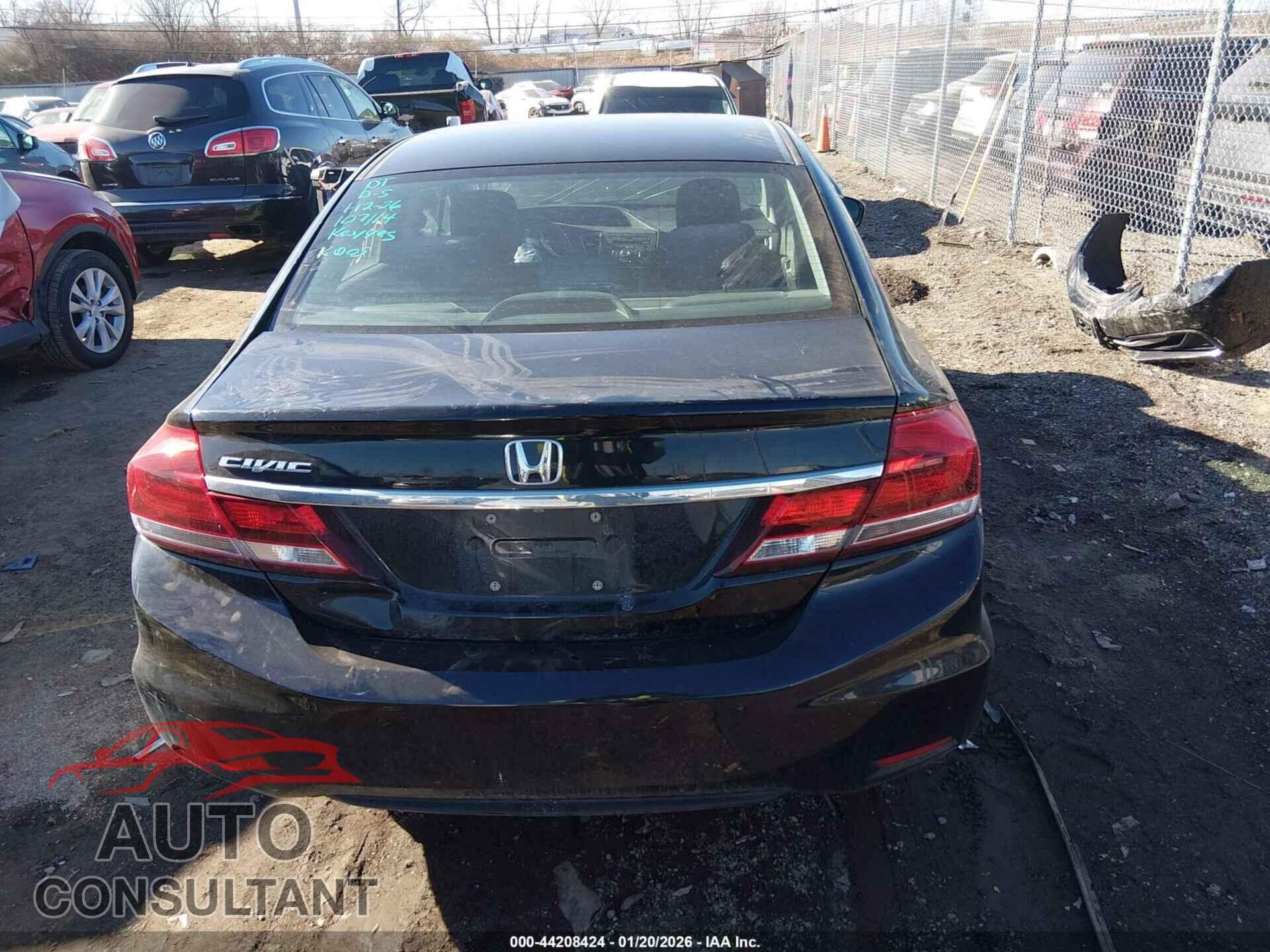 HONDA CIVIC 2015 - 19XFB2F57FE107114