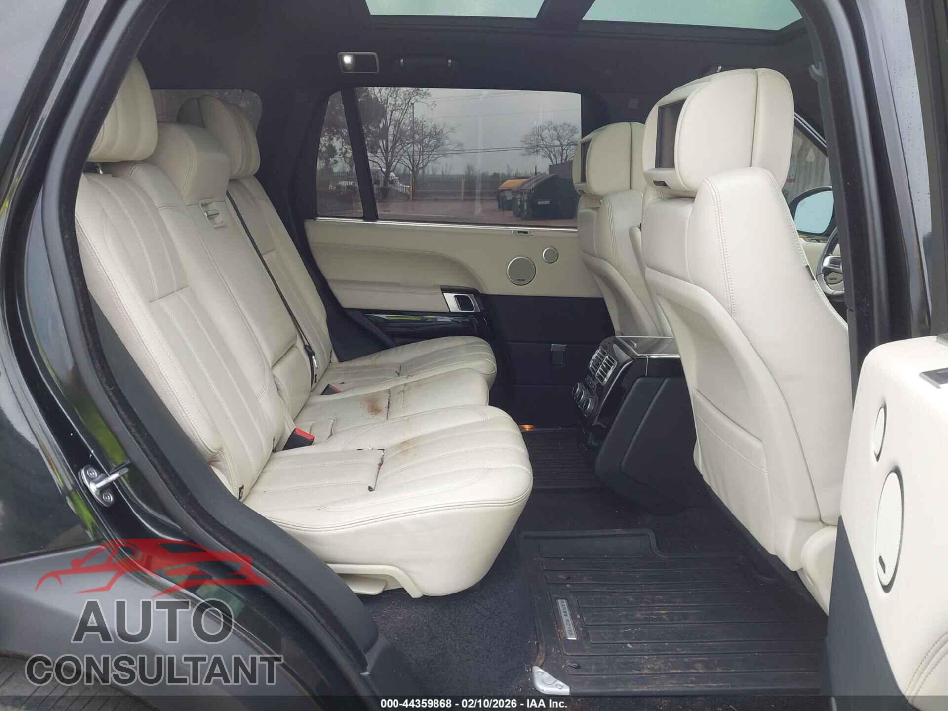LAND ROVER RANGE ROVER 2016 - SALGS3EF5GA273519