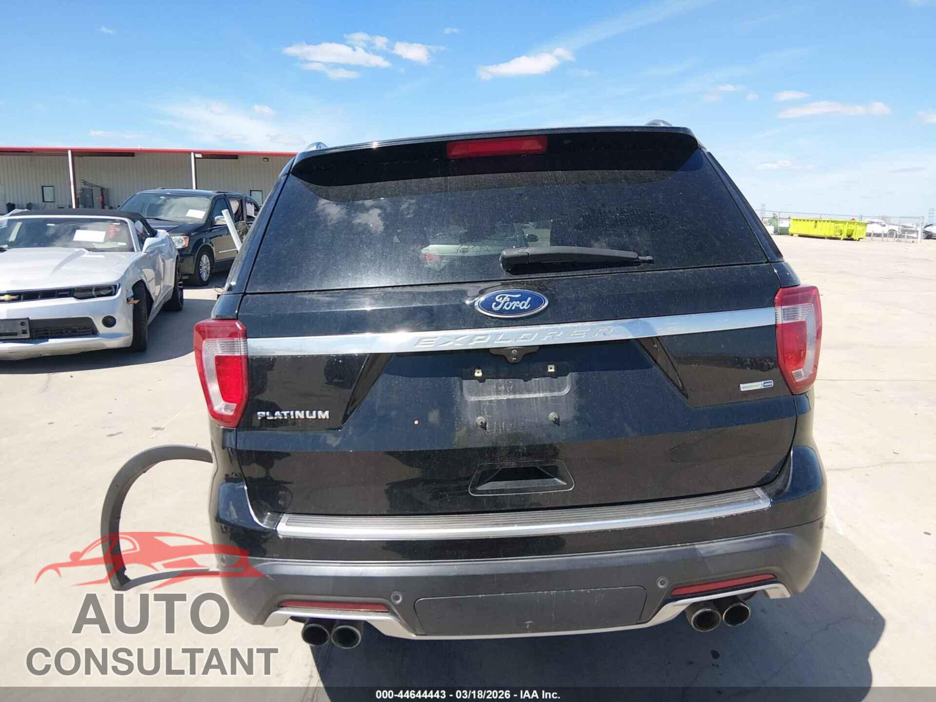 FORD EXPLORER 2018 - 1FM5K8HTXJGB99530