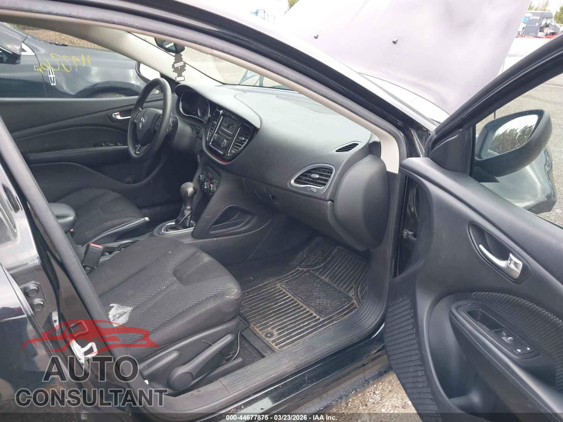 DODGE DART 2015 - 1C3CDFAA8FD253178