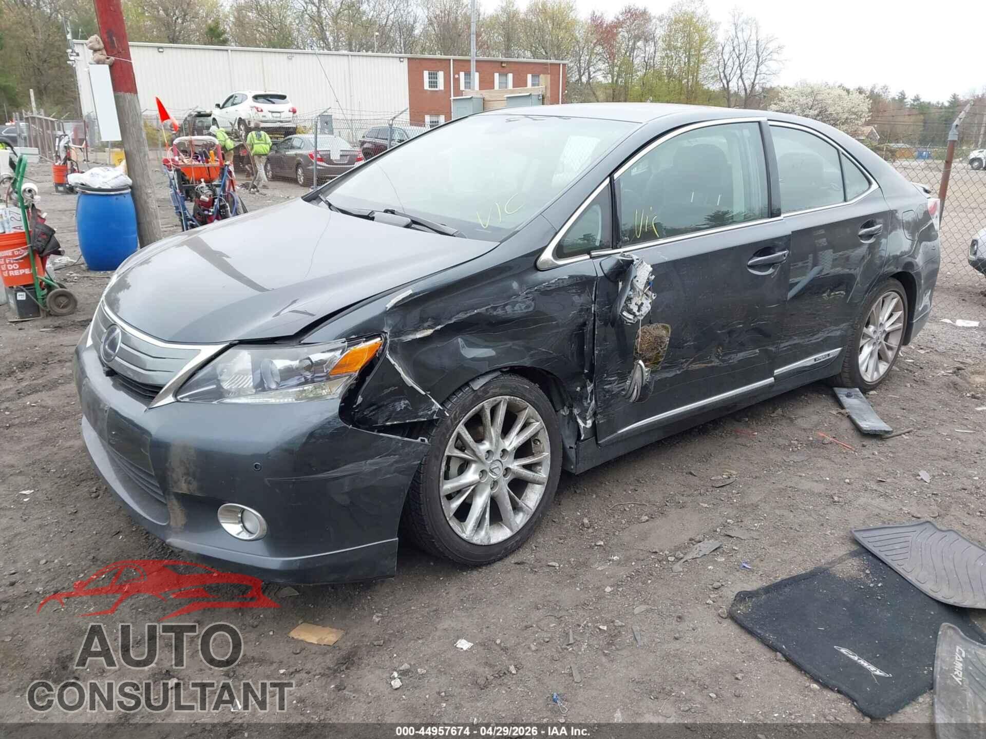 LEXUS HS 250H 2010 - JTHBB1BA2A2014386