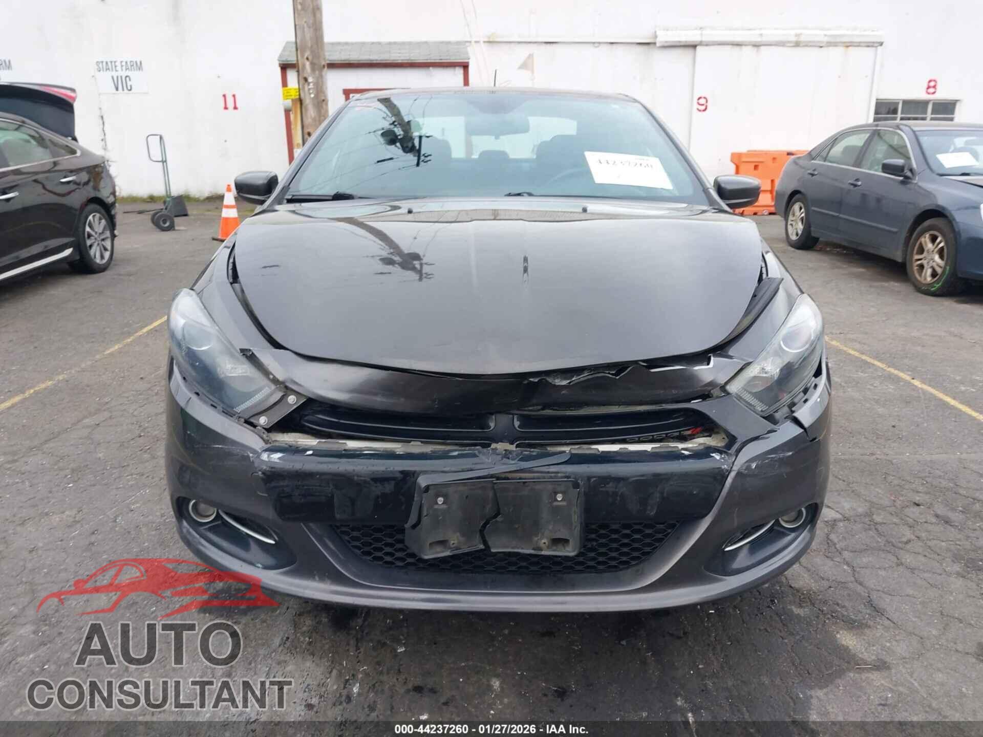 DODGE DART 2015 - 1C3CDFBB8FD434367