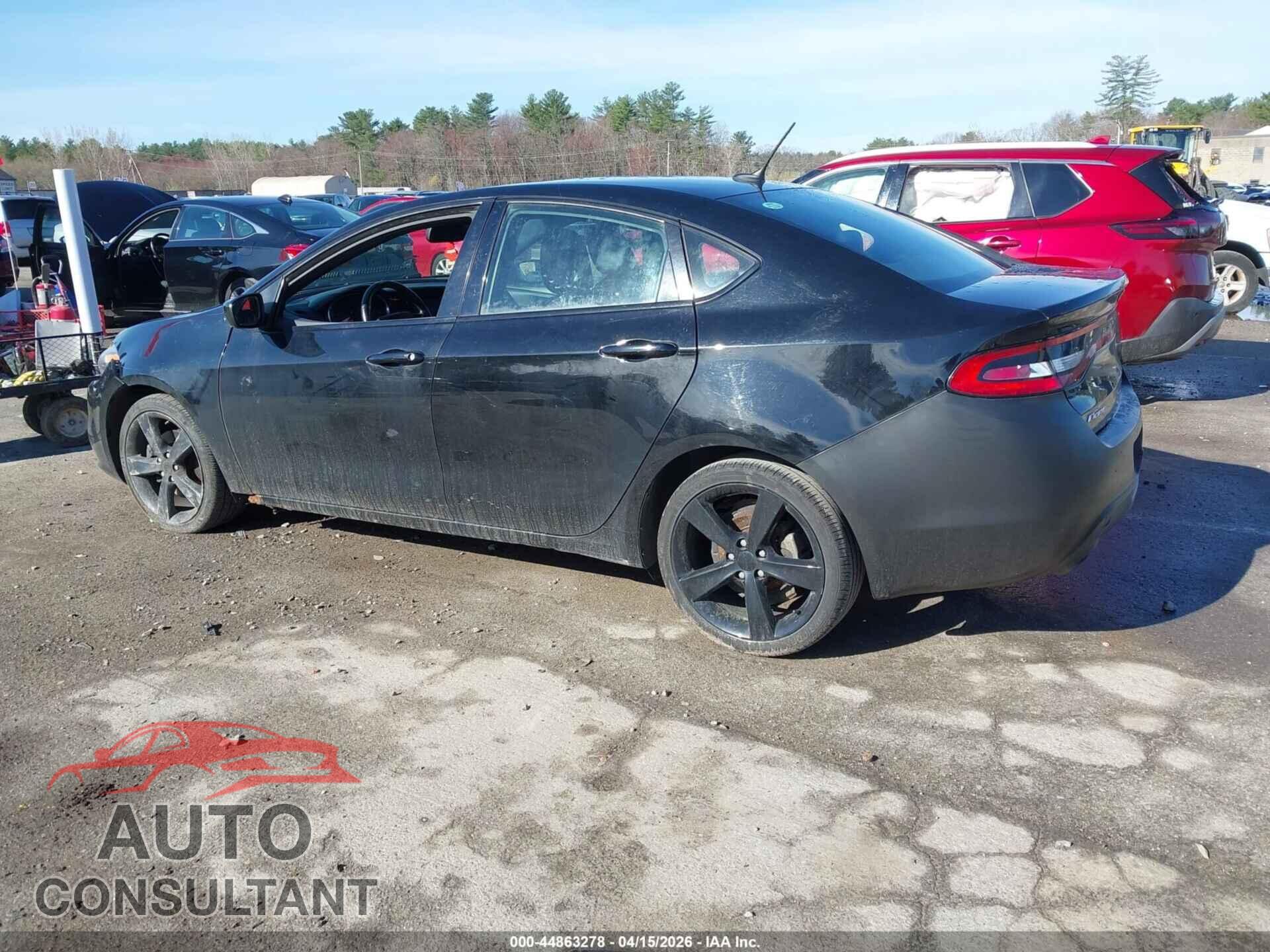 DODGE DART 2015 - 1C3CDFBB0FD126576