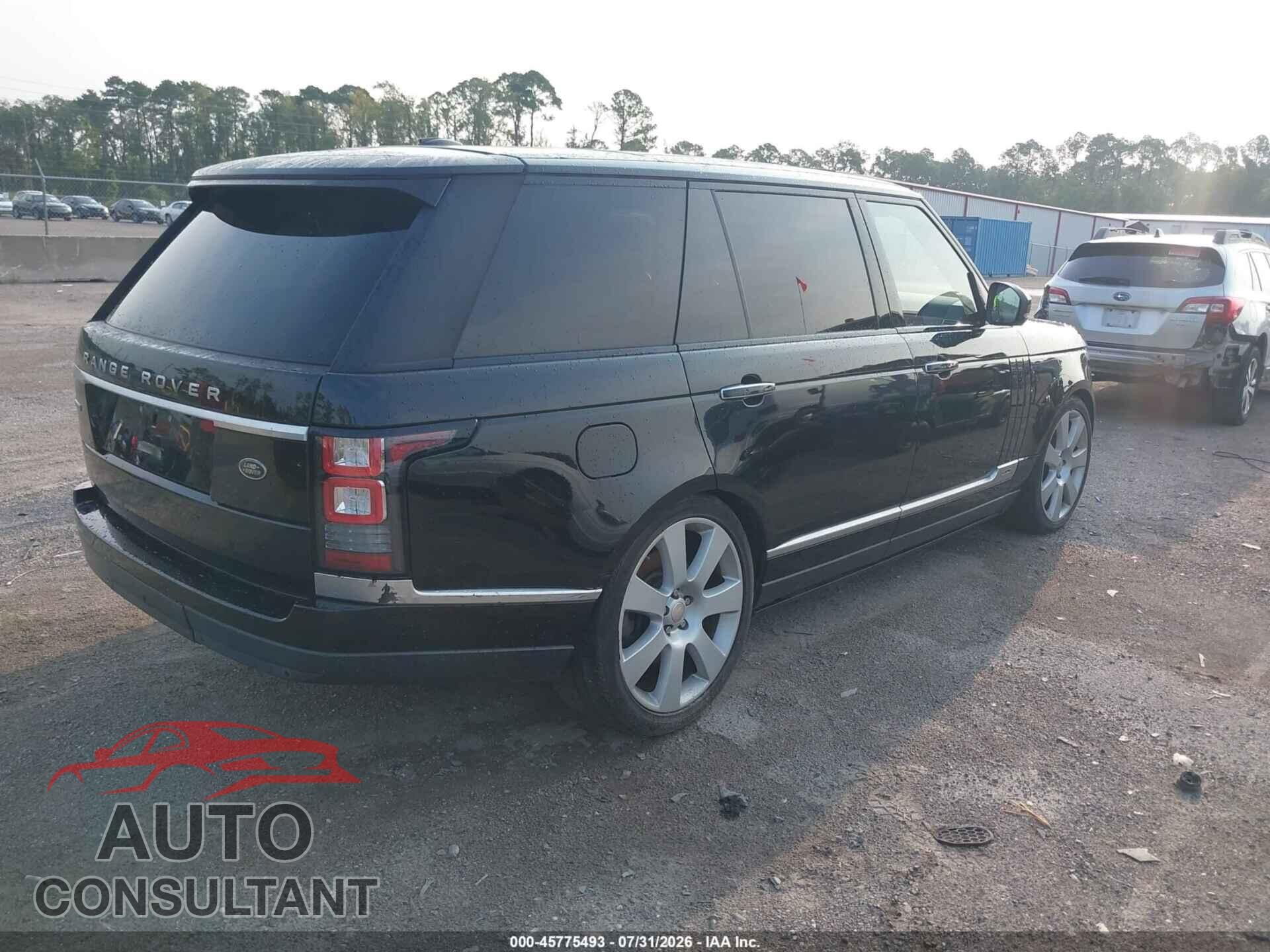 LAND ROVER RANGE ROVER 2015 - SALGV3TF6FA209644