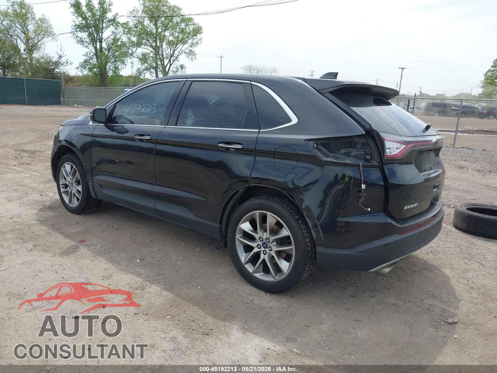 FORD EDGE 2017 - 2FMPK4K87HBB72342
