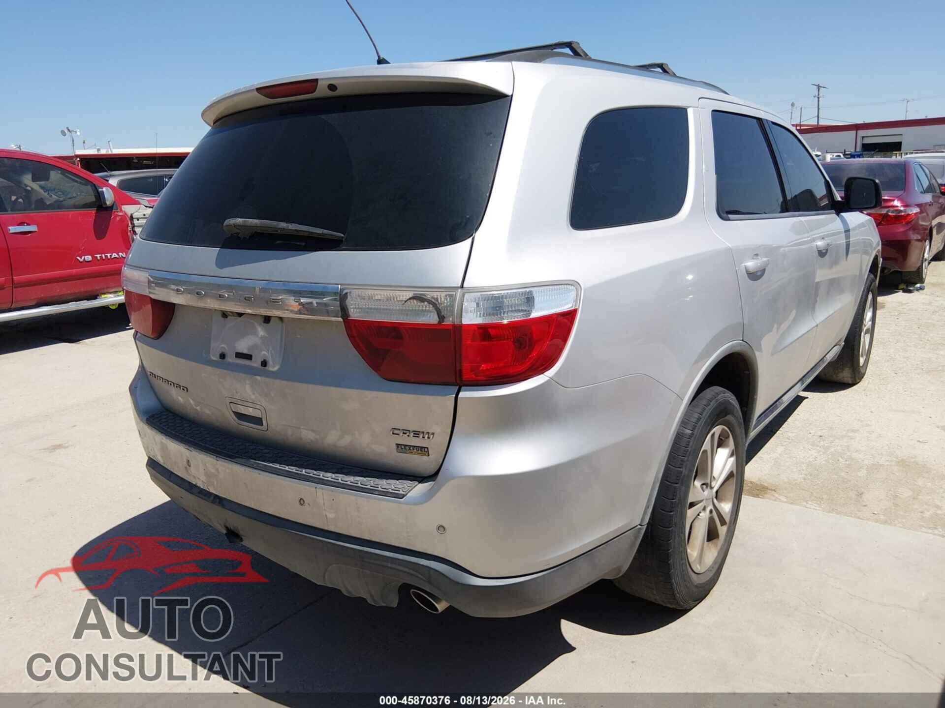 DODGE DURANGO 2011 - 1D4RD4GG3BC660074