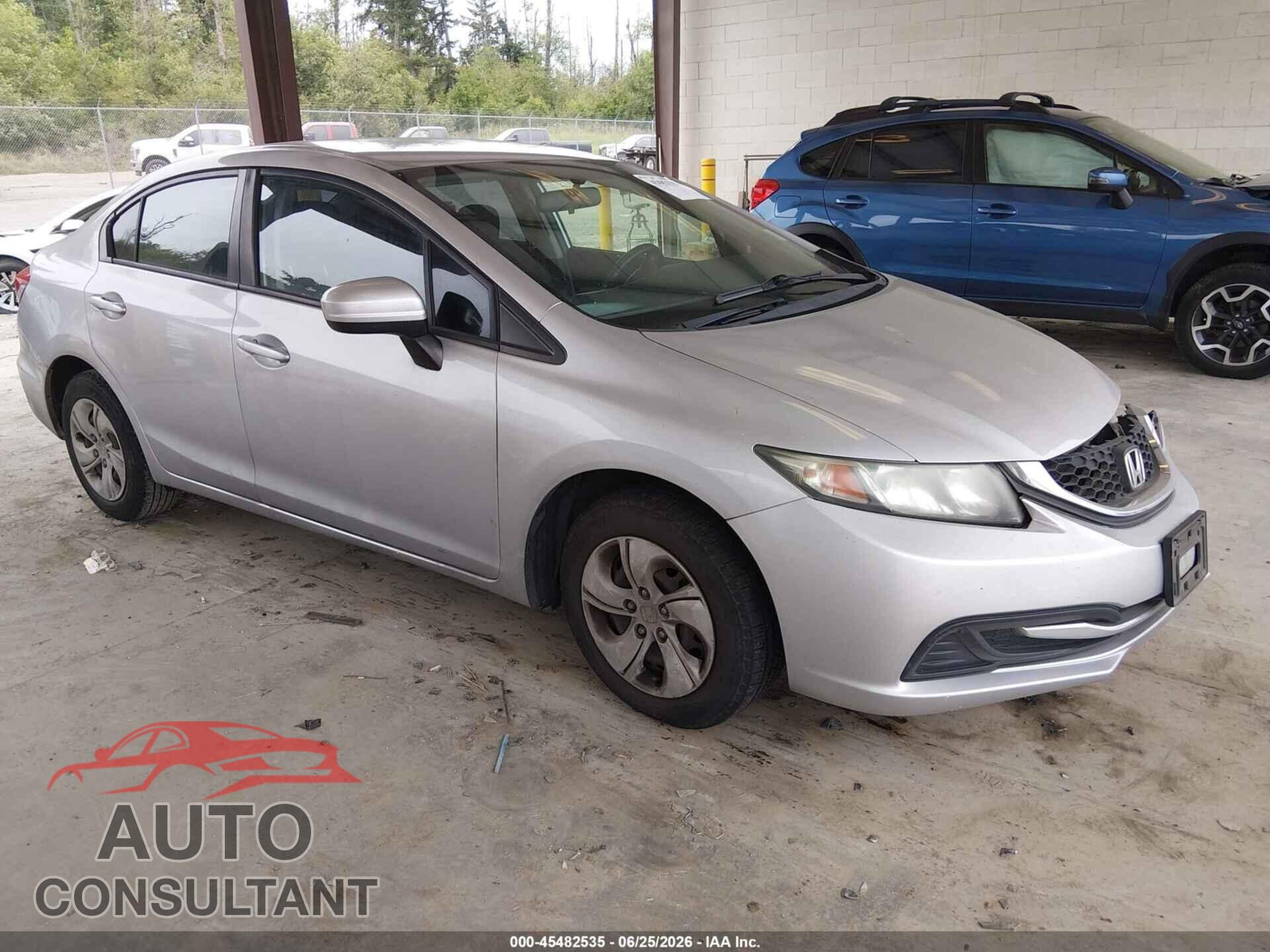HONDA CIVIC 2015 - 19XFB2F5XFE253233