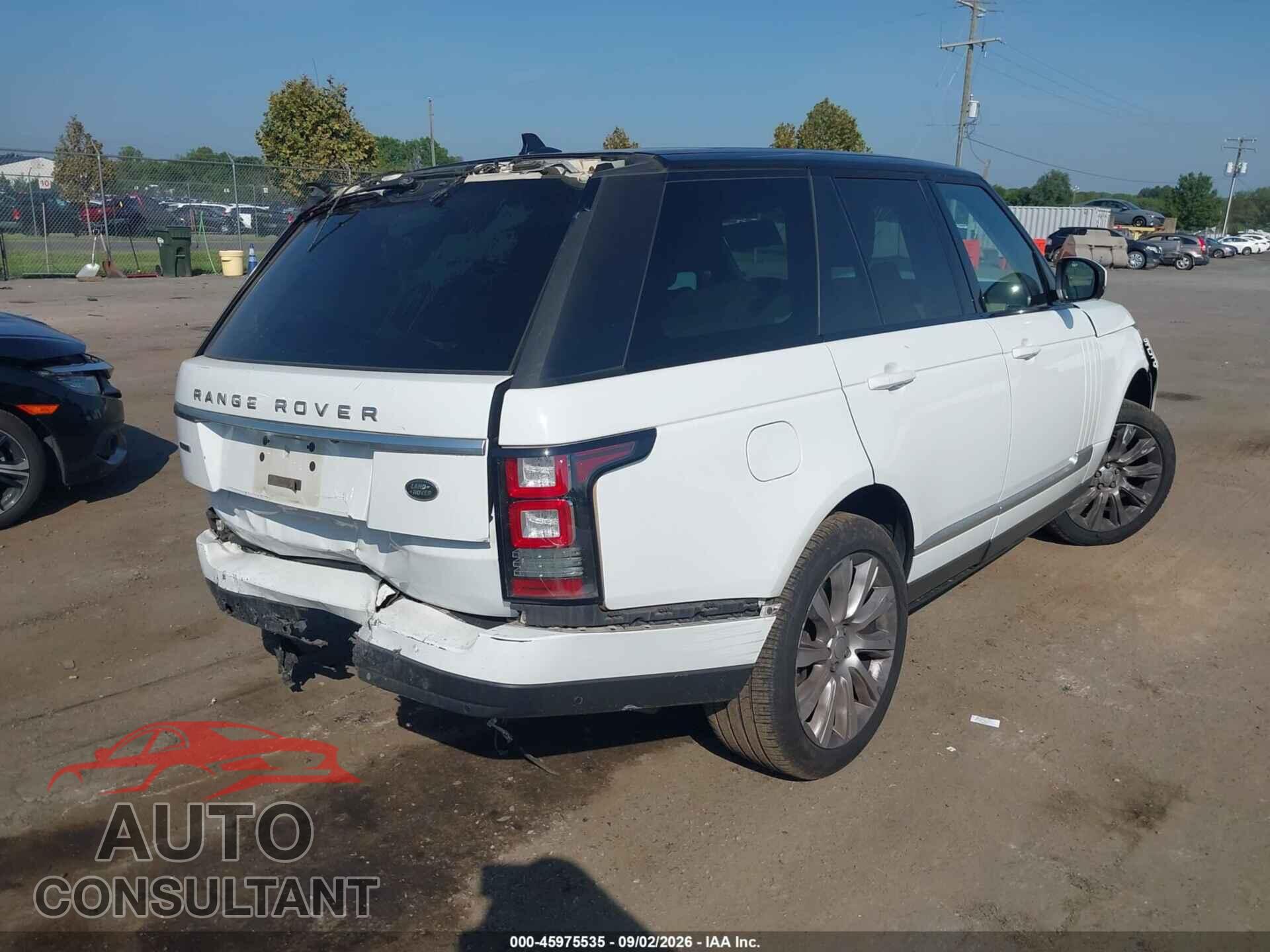 LAND ROVER RANGE ROVER 2015 - SALGS2TF2FA237234