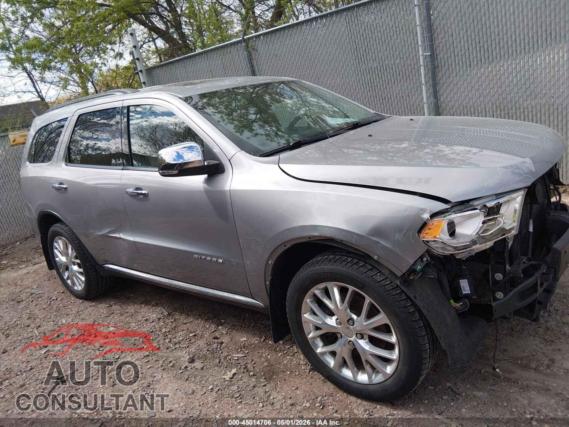 DODGE DURANGO 2015 - 1C4SDJET2FC742137
