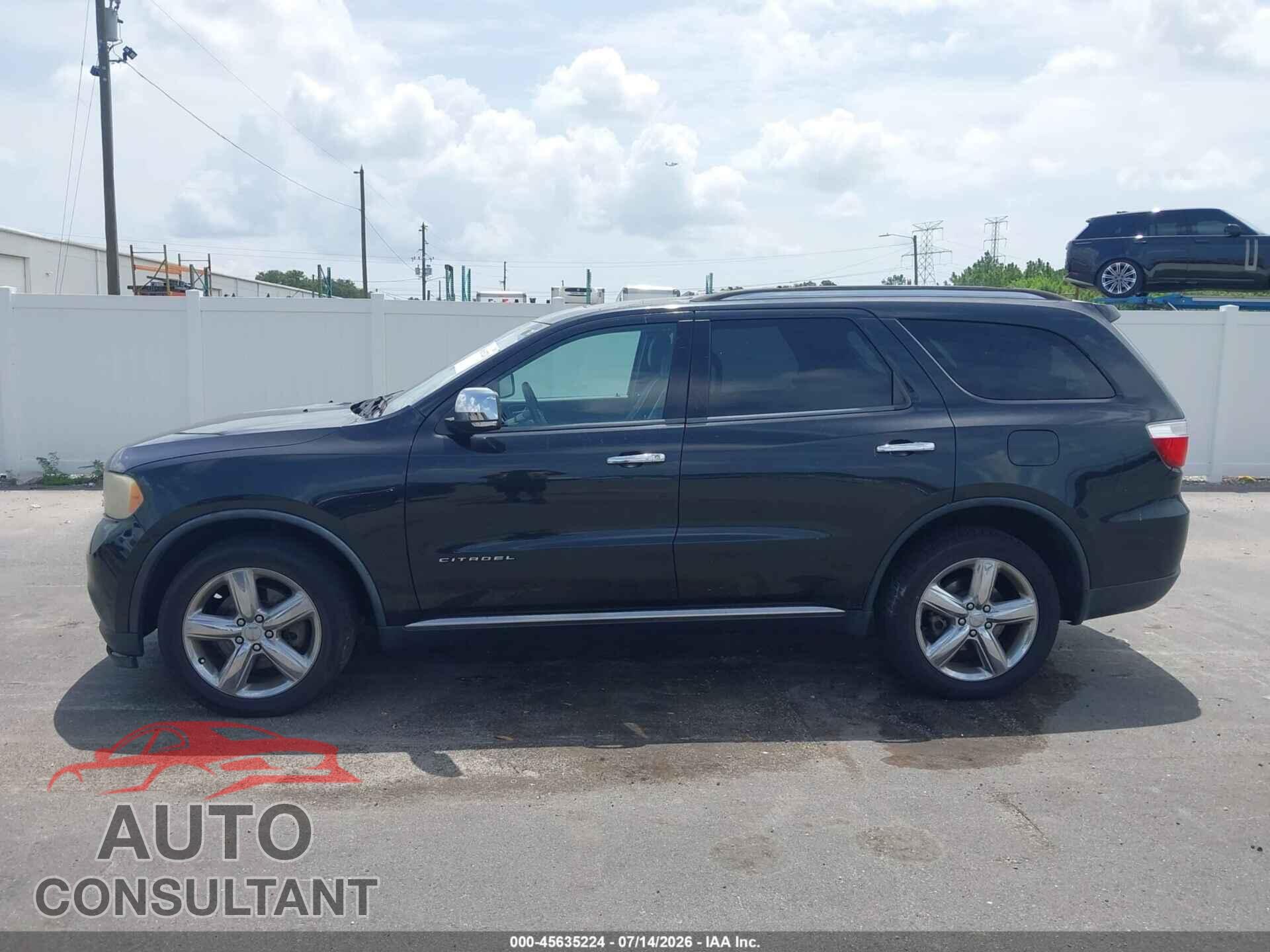 DODGE DURANGO 2012 - 1C4SDHET1CC314399