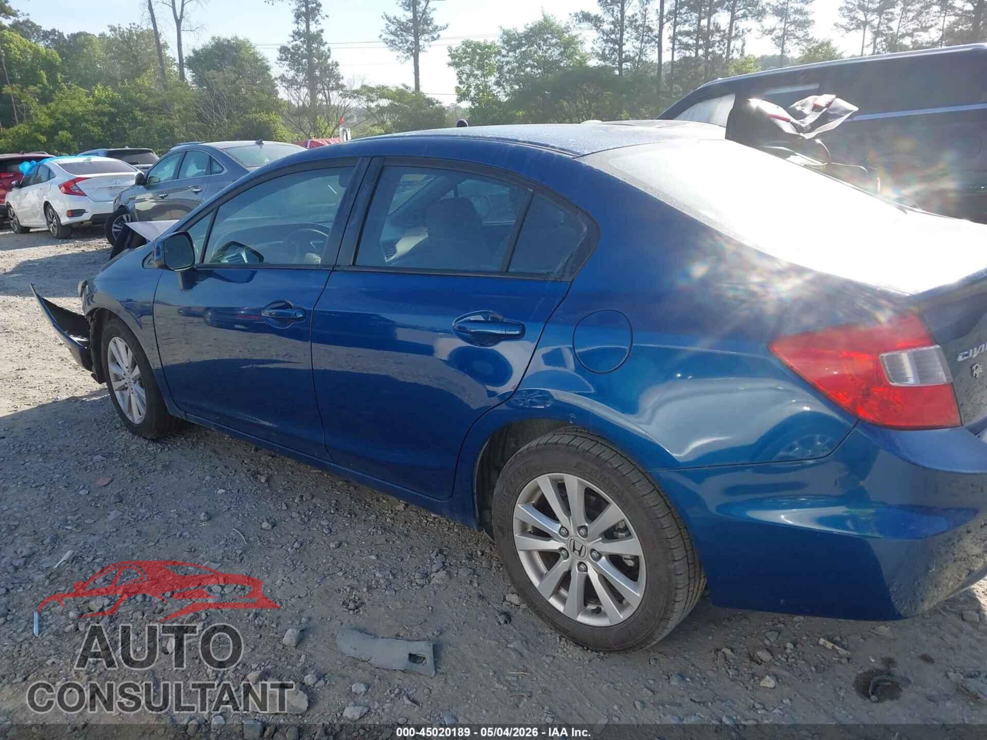 HONDA CIVIC 2012 - 19XFB2F85CE024609
