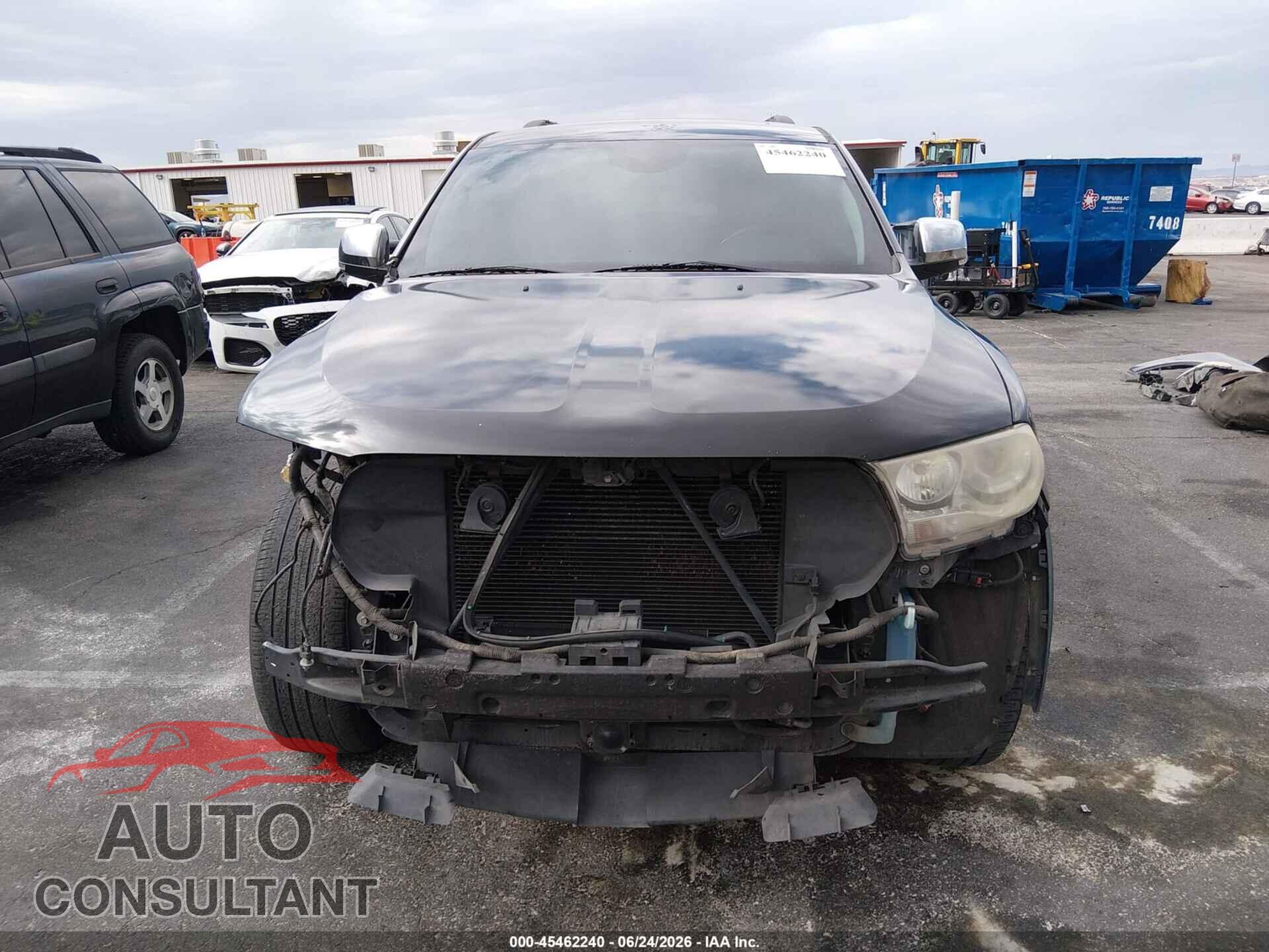 DODGE DURANGO 2012 - 1C4RDJEG9CC321108
