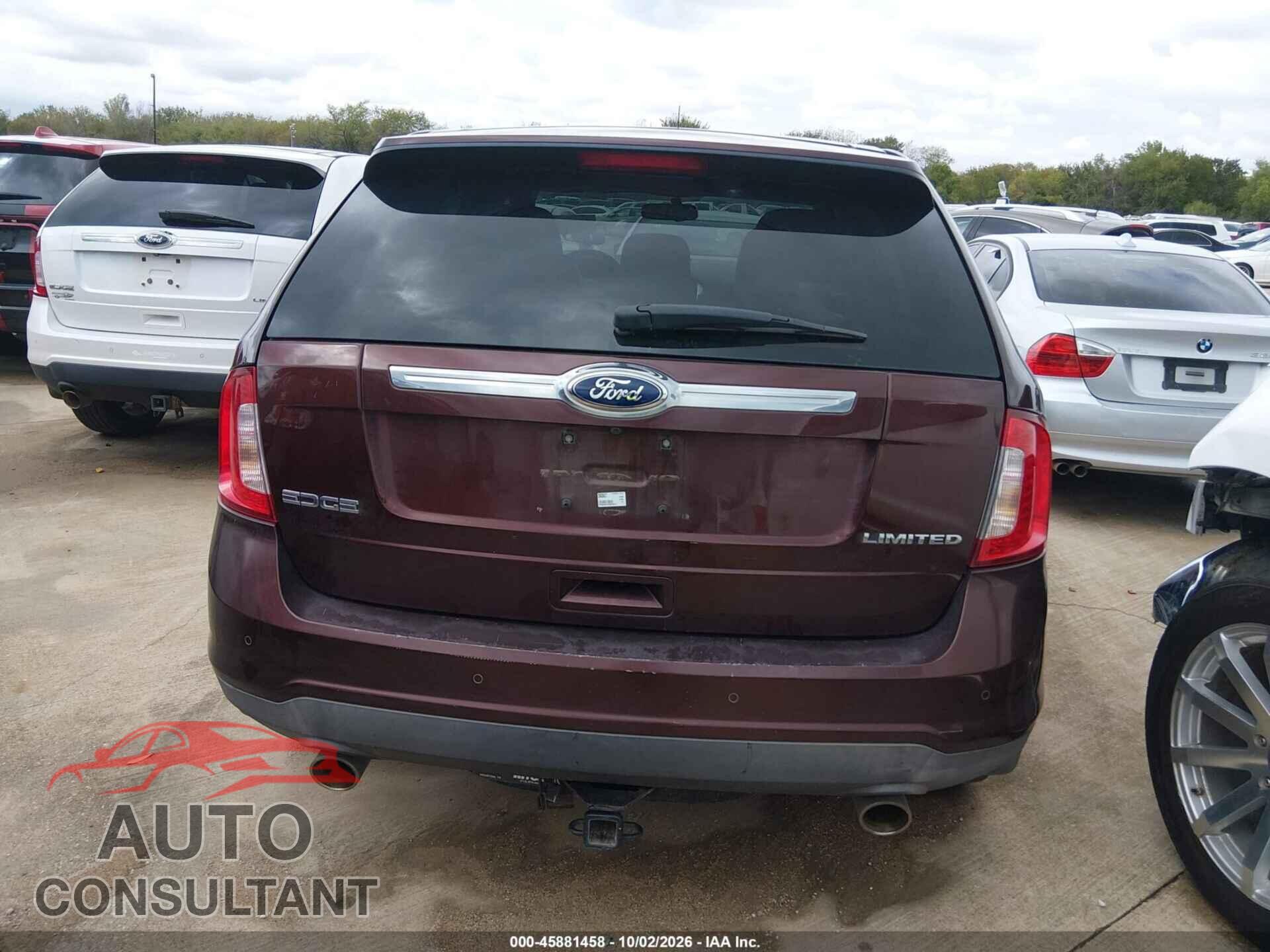 FORD EDGE 2012 - 2FMDK3KC8CBA26817