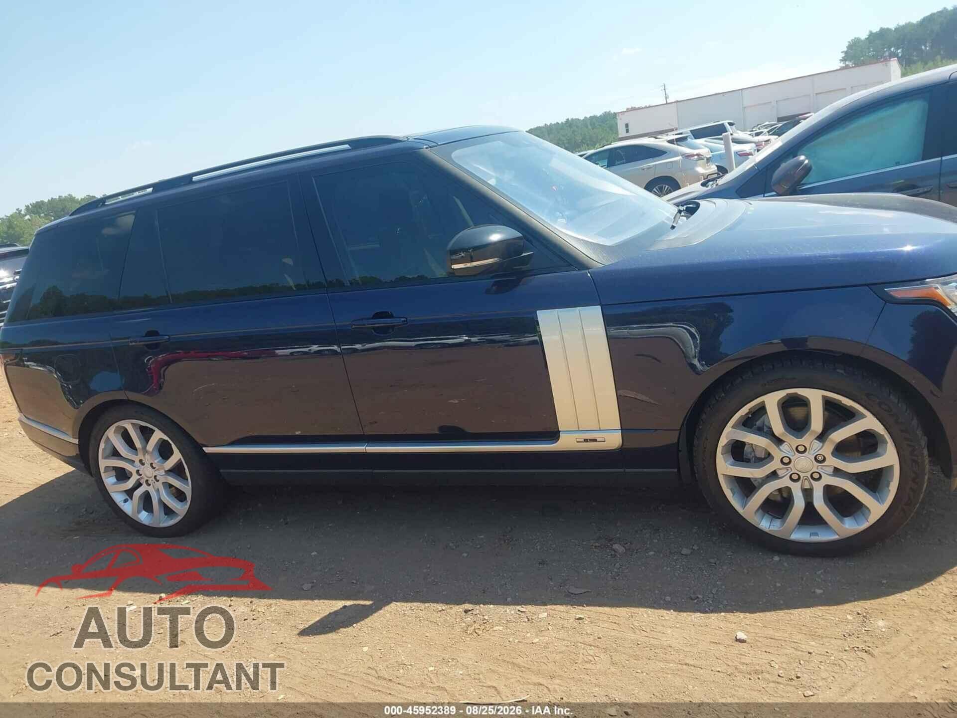 LAND ROVER RANGE ROVER 2017 - SALGS5FE9HA348998