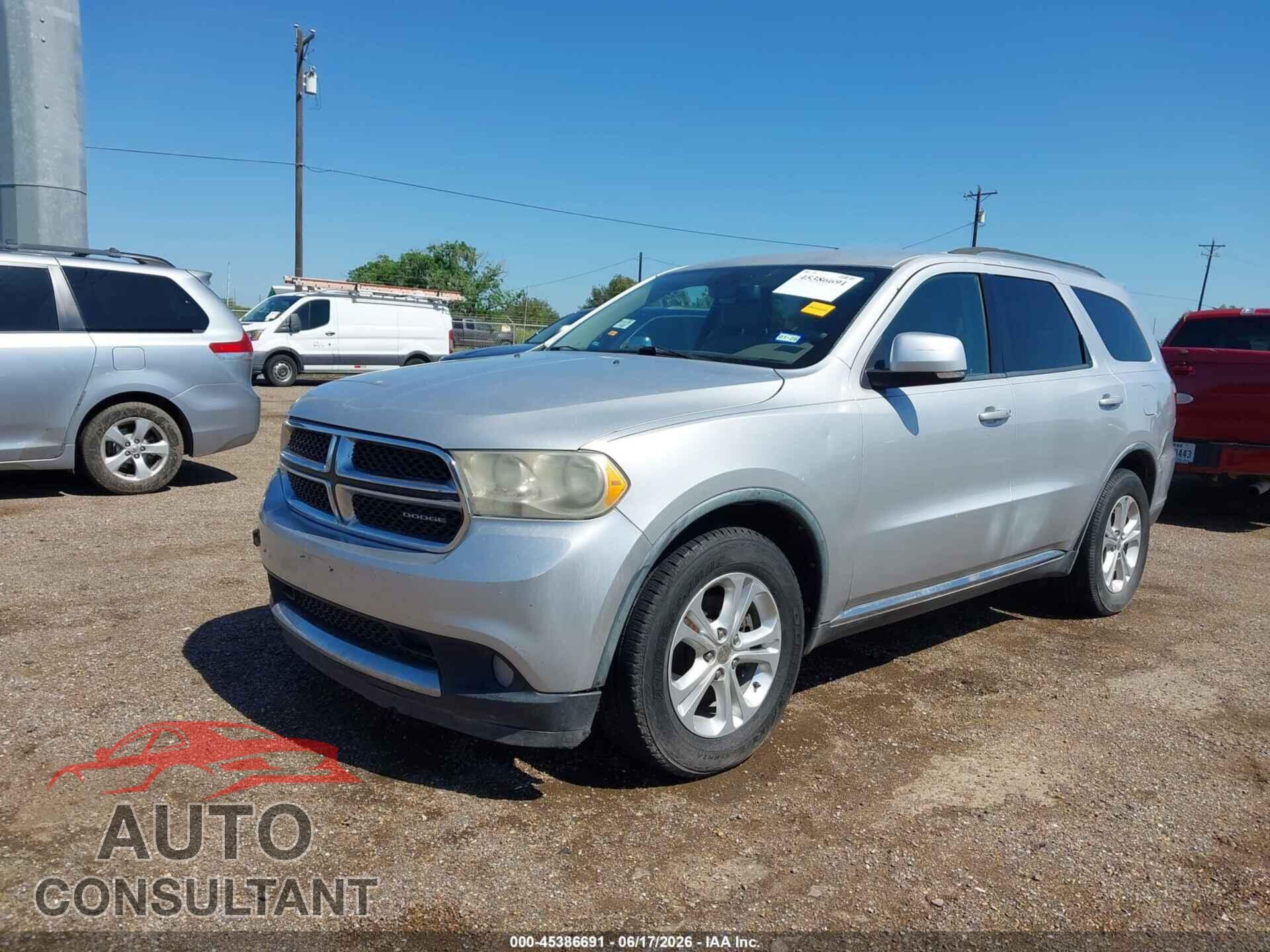 DODGE DURANGO 2011 - 1D4RD4GG3BC598188