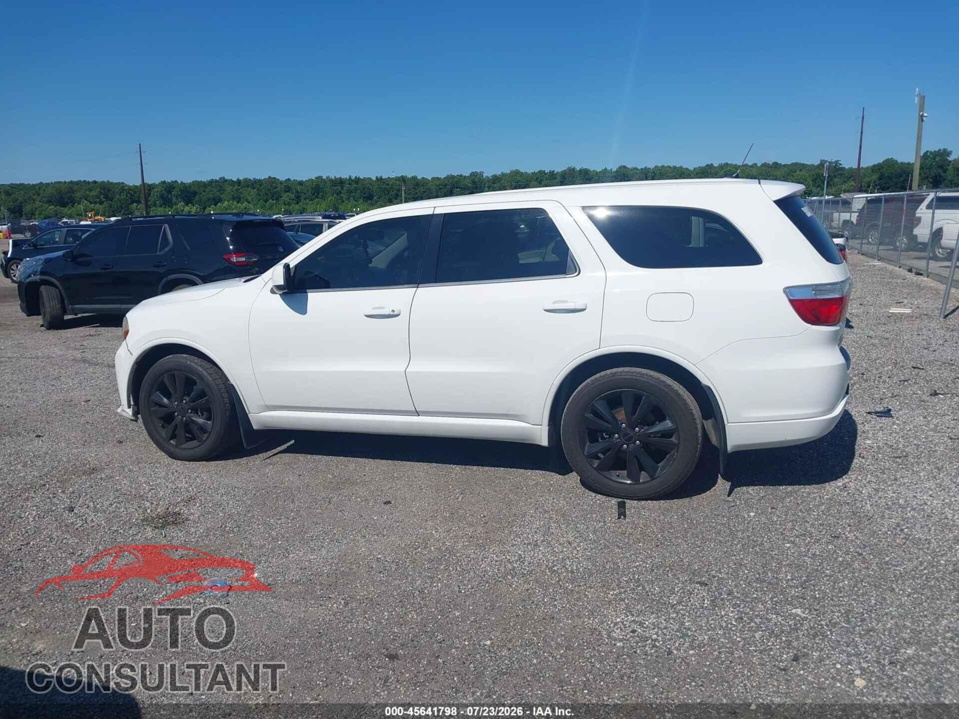 DODGE DURANGO 2013 - 1C4RDJAG7DC681601