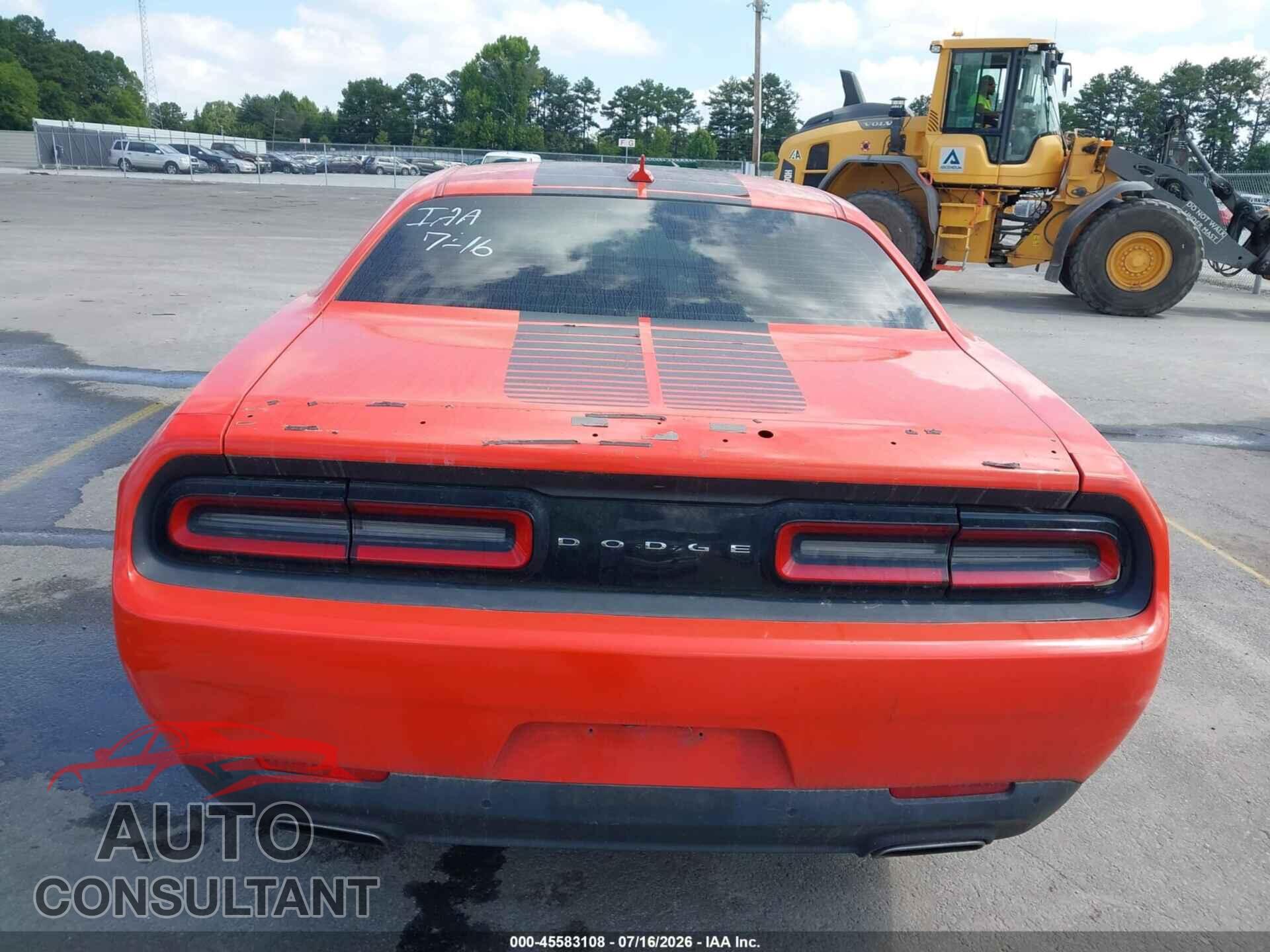 DODGE CHALLENGER 2017 - 2C3CDZAG4HH527438