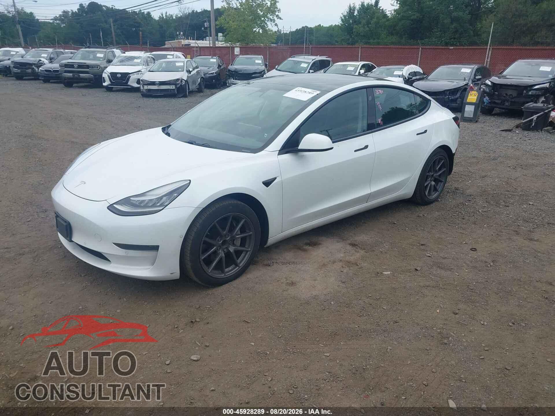 TESLA MODEL 3 2021 - 5YJ3E1EA1MF857778