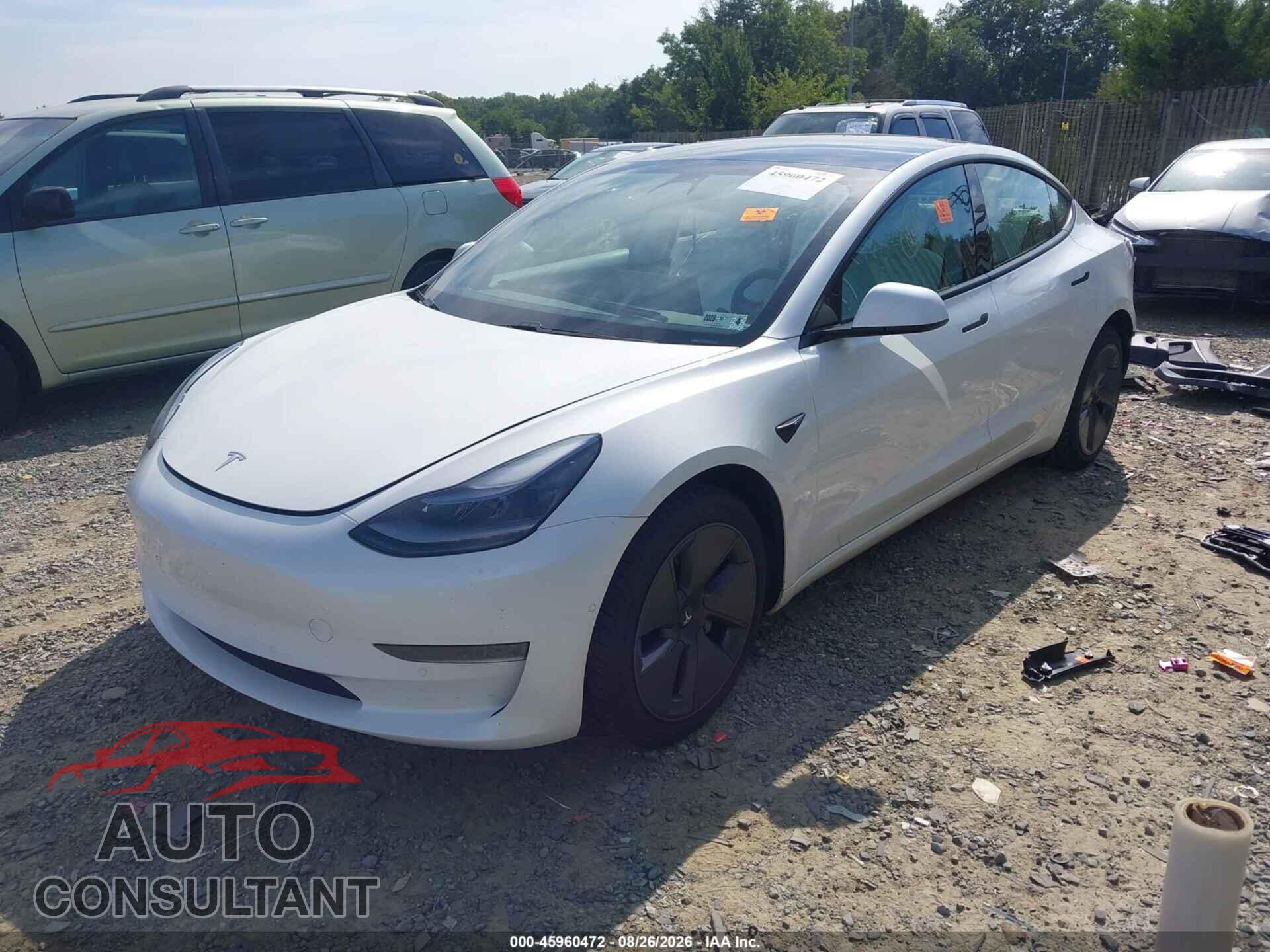TESLA MODEL 3 2021 - 5YJ3E1EA1MF030072