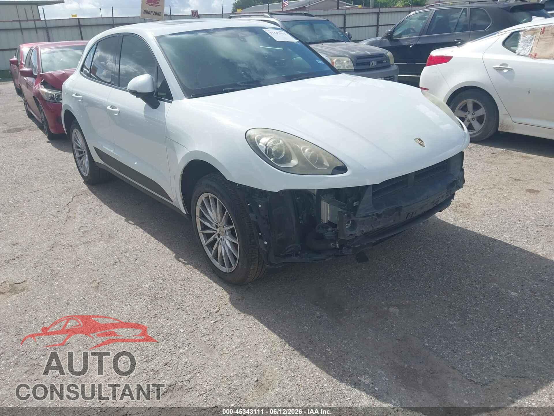 PORSCHE MACAN 2017 - WP1AA2A58HLB00573