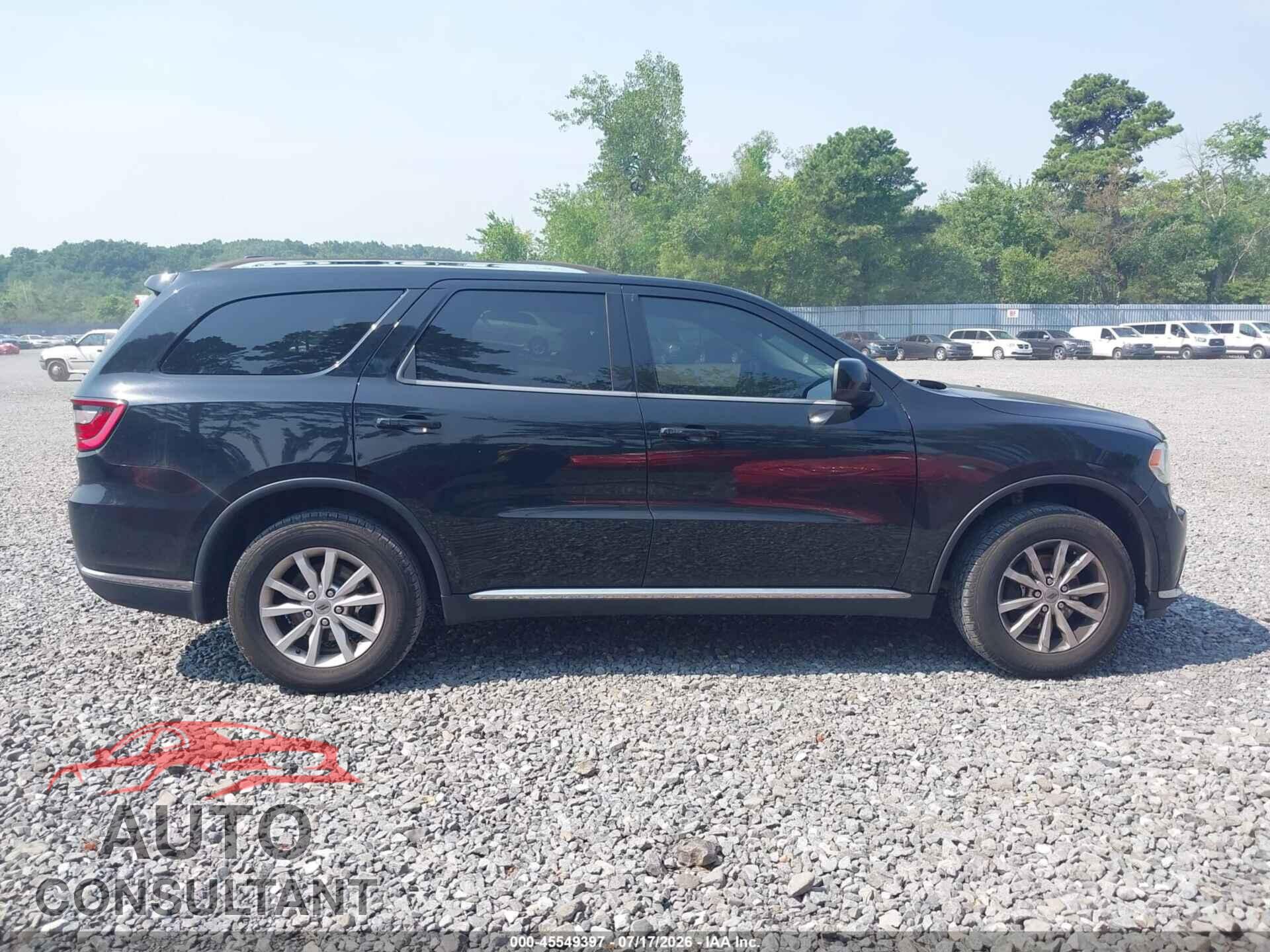DODGE DURANGO 2019 - 1C4RDJAG7KC744466