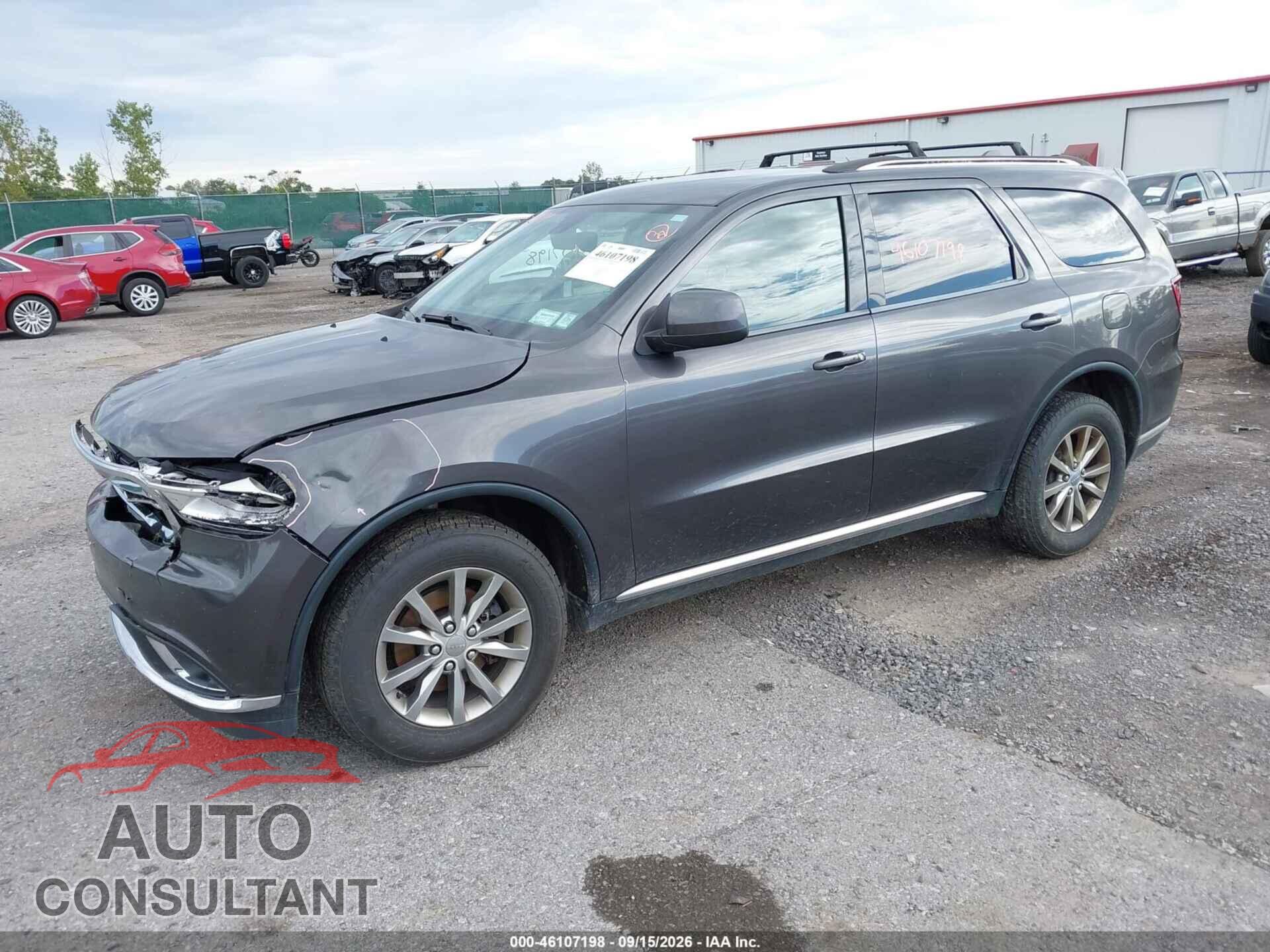 DODGE DURANGO 2017 - 1C4RDJAG1HC619441