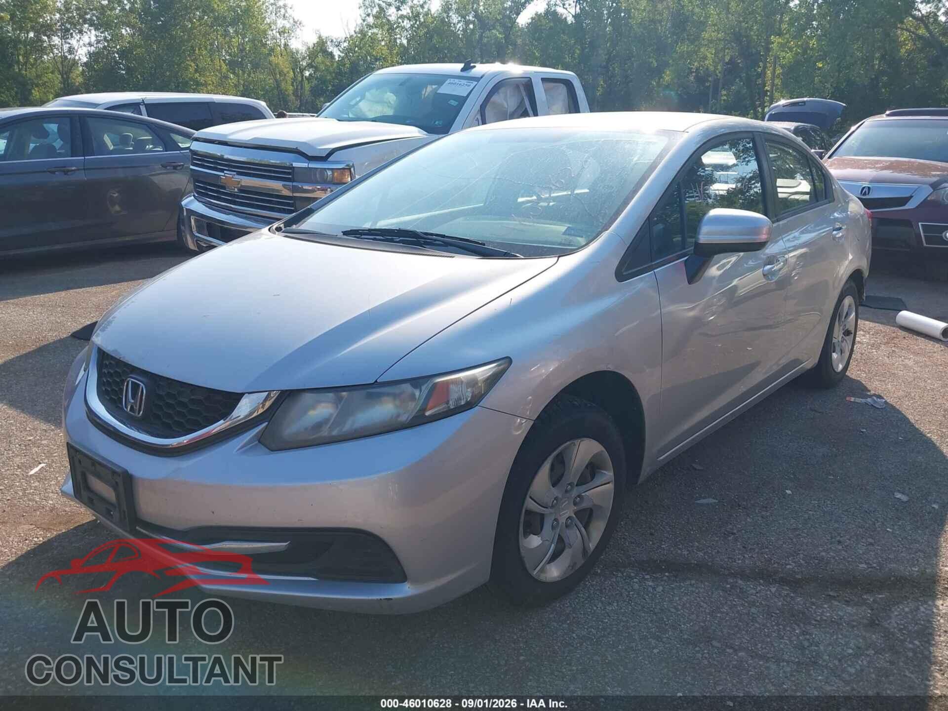 HONDA CIVIC 2014 - 19XFB2F59EE077175