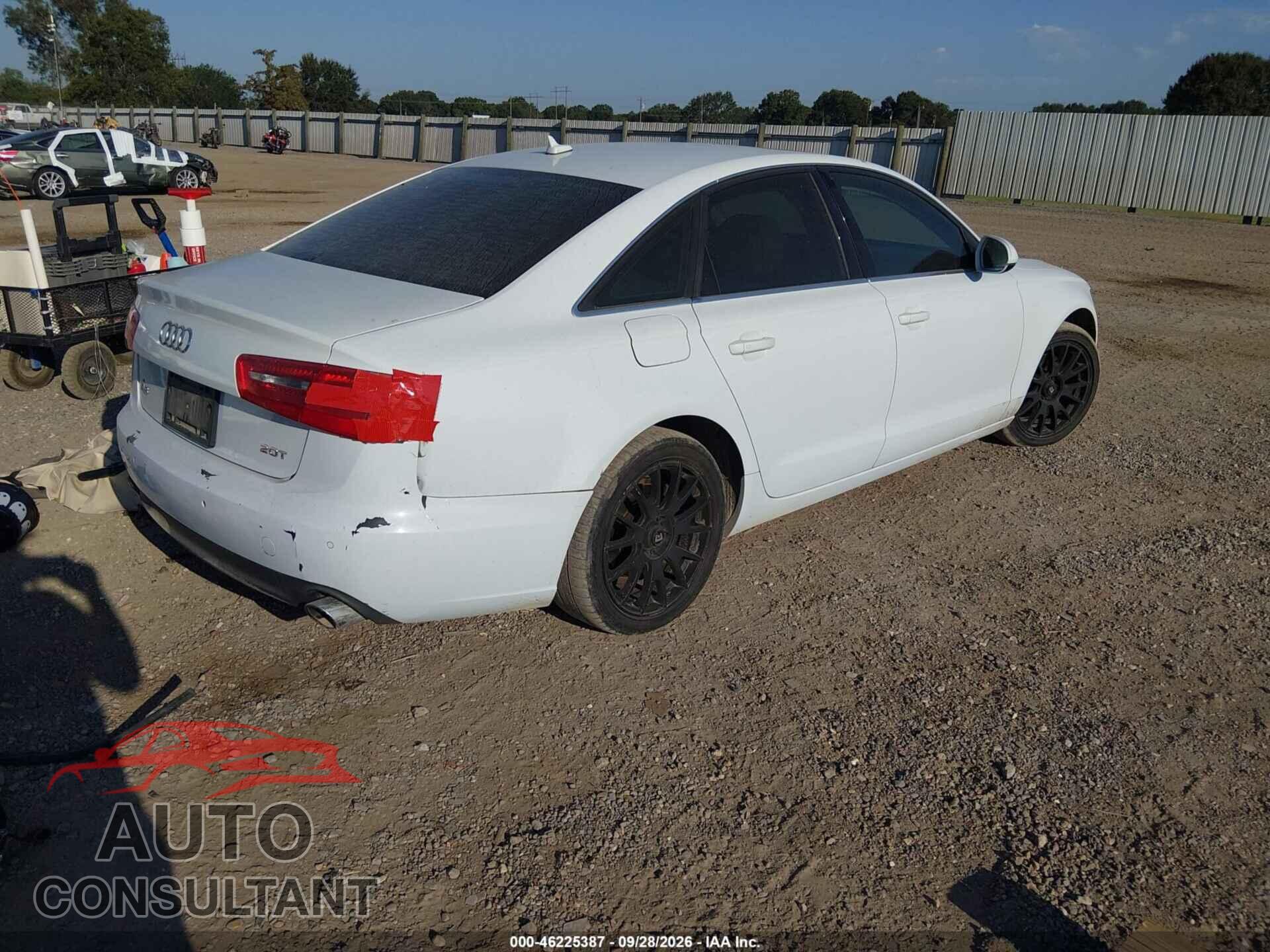 AUDI A6 2012 - WAUDFAFC3CN122718