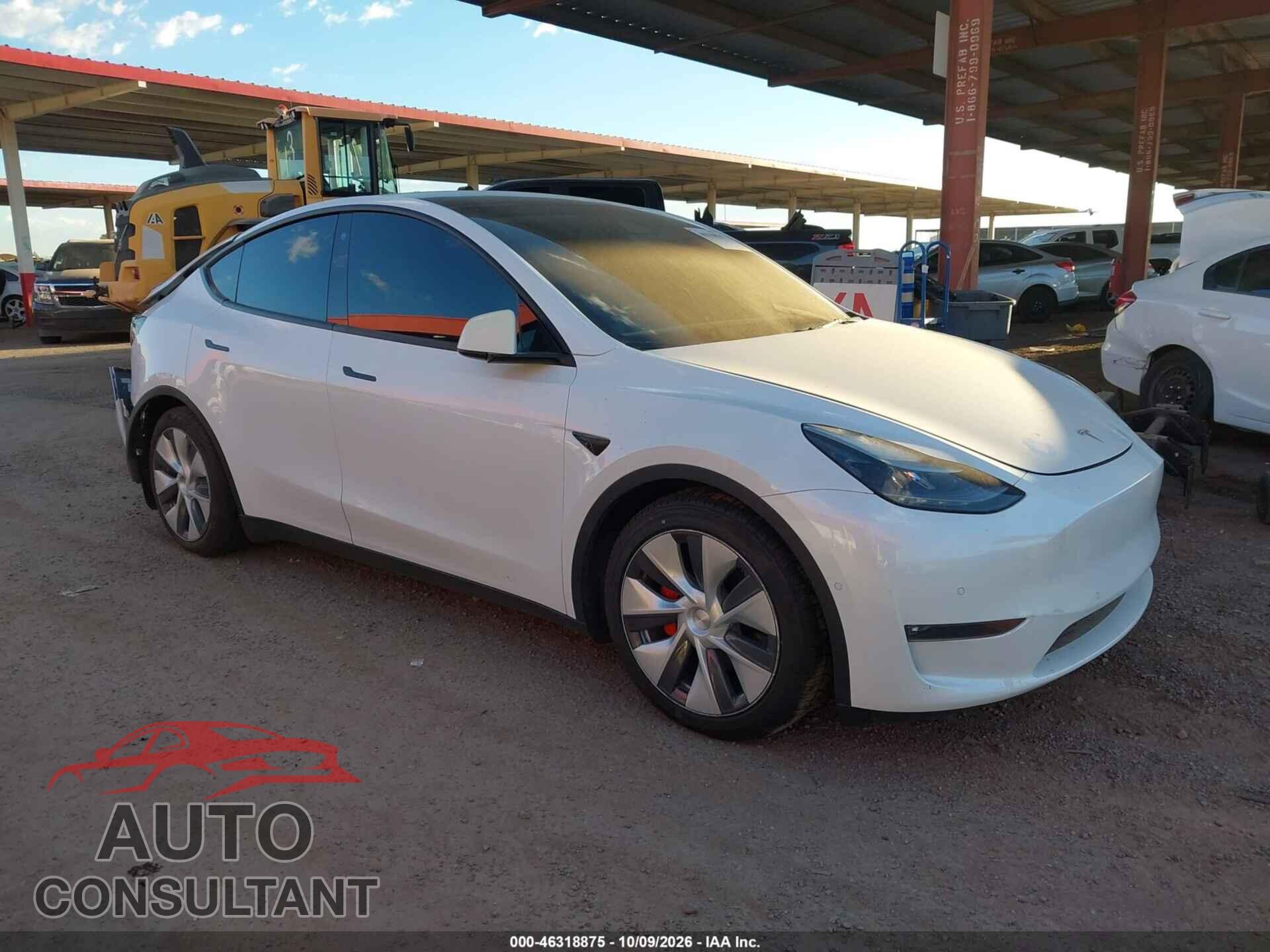 TESLA MODEL Y 2022 - 7SAYGDEF4NF347314