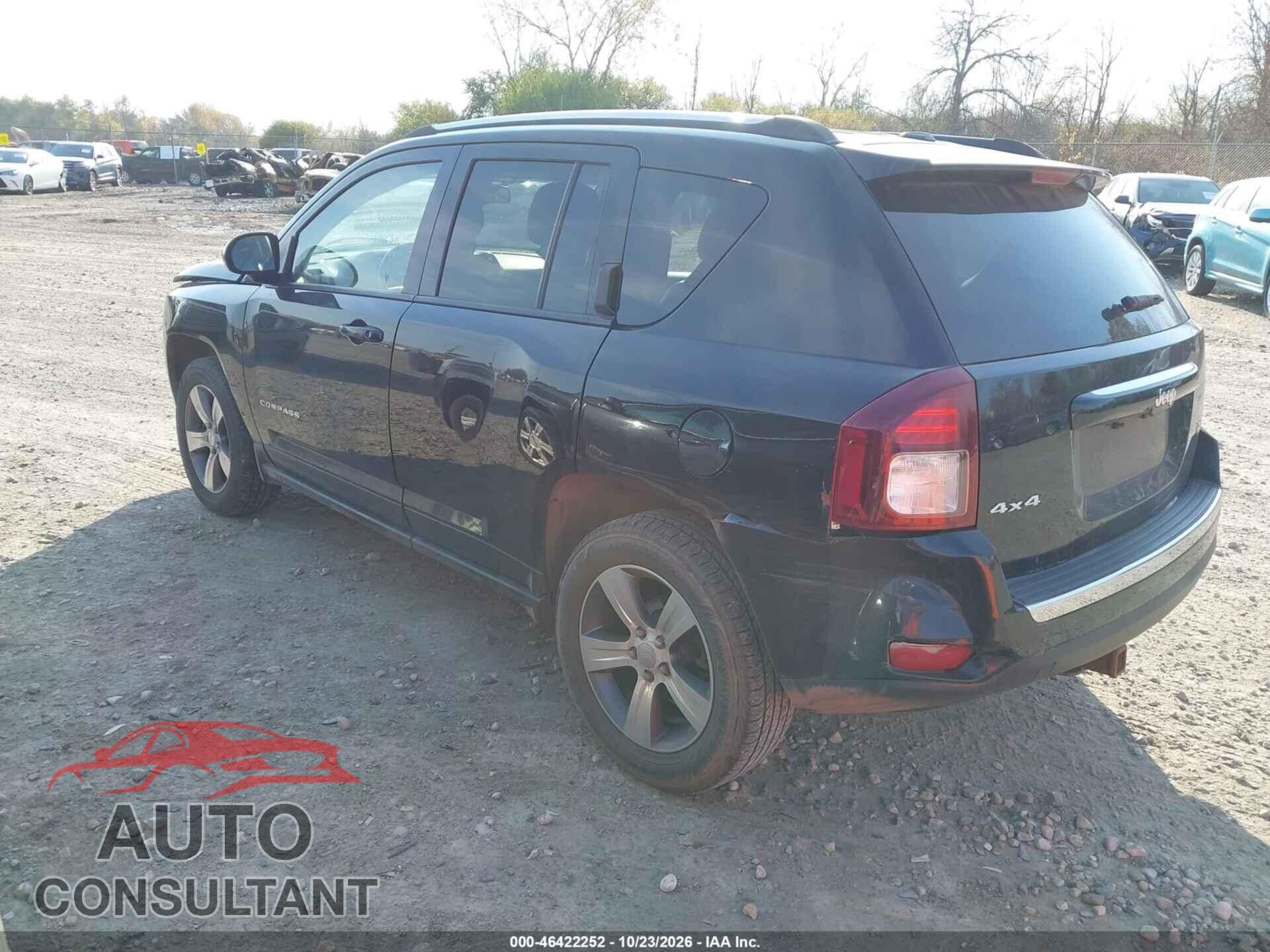 JEEP COMPASS 2017 - 1C4NJDEB3HD175996
