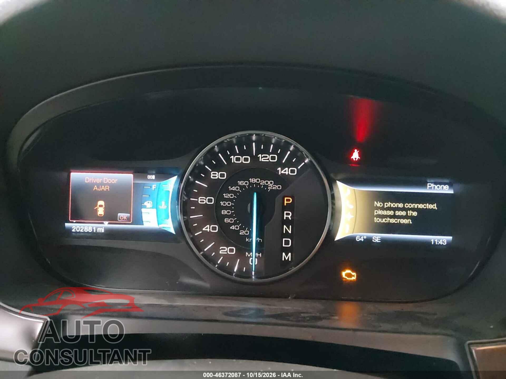 FORD EDGE 2011 - 2FMDK3KC6BBB27370