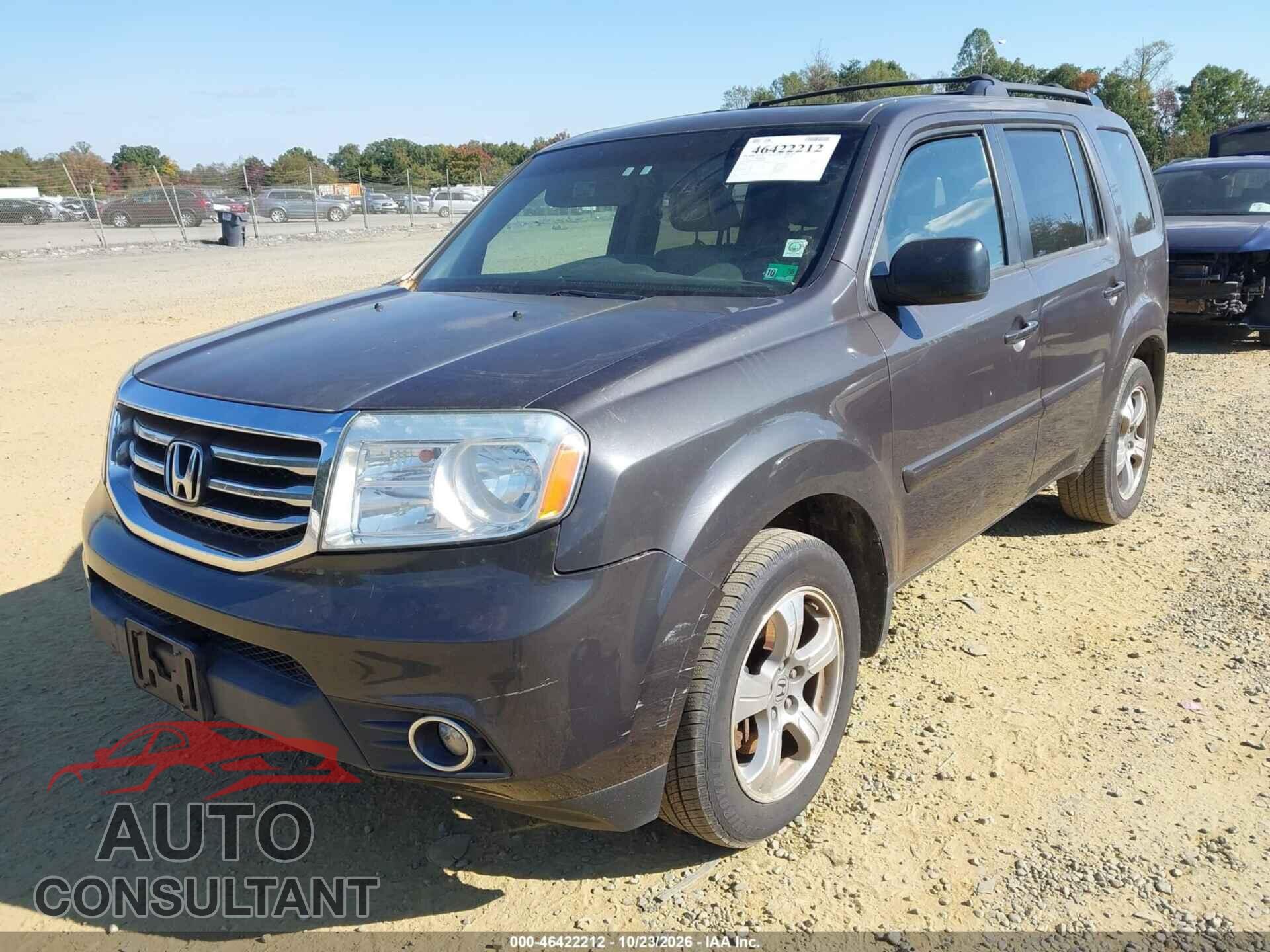 HONDA PILOT 2014 - 5FNYF4H52EB009560