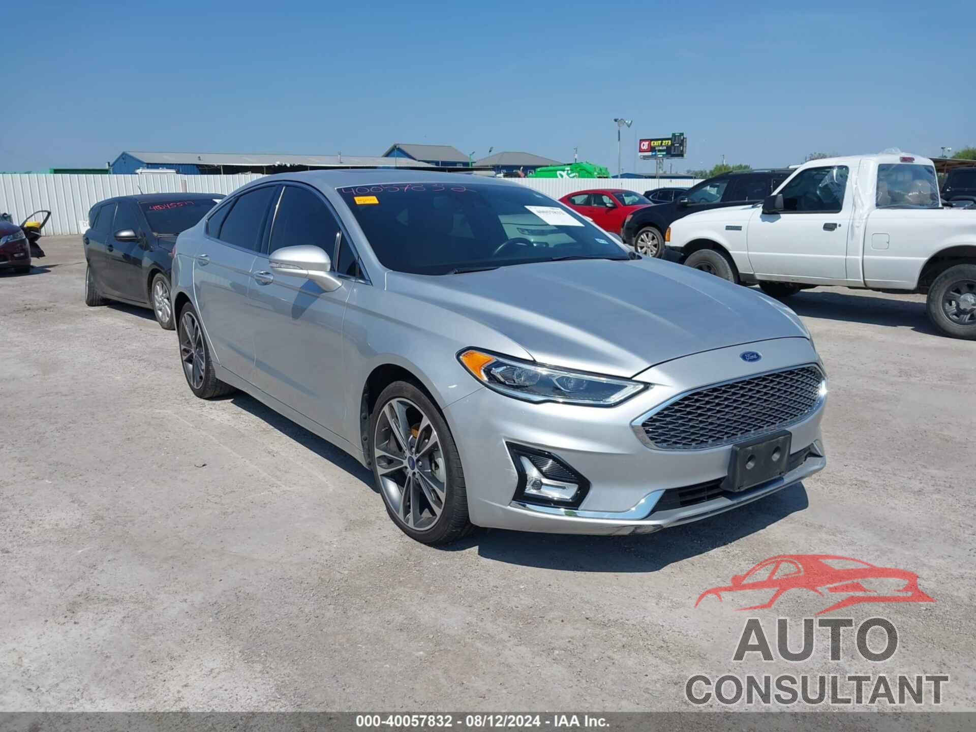 FORD FUSION 2019 - 3FA6P0D99KR138546