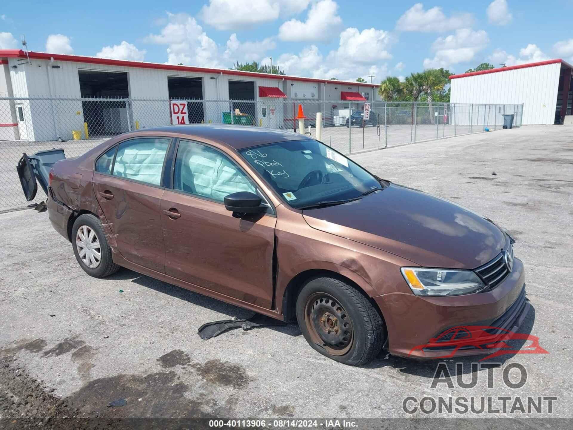 VOLKSWAGEN JETTA 2016 - 3VW267AJ6GM392784